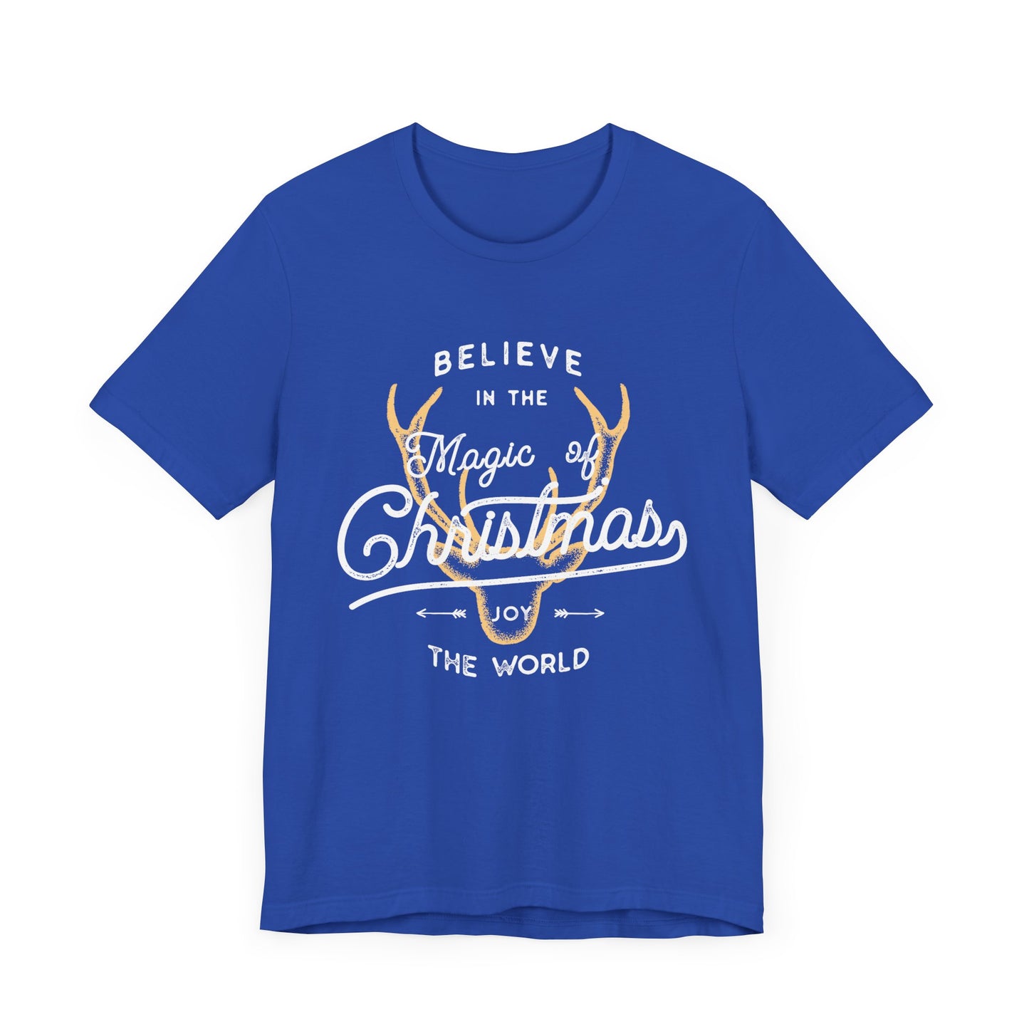 Believe In The Magic Of Christmas - Unisex Jersey Short Sleeve Tee