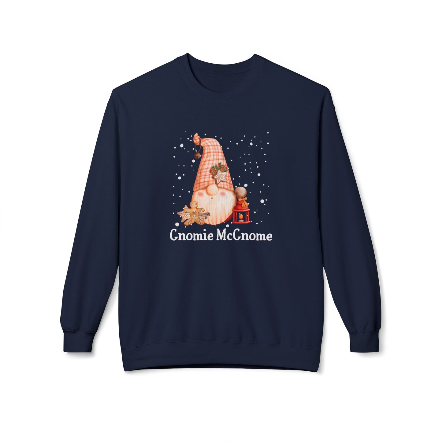 Gnomie Mcgnome - Unisex Midweight Softstyle Fleece Crewneck Sweatshirt - 10532