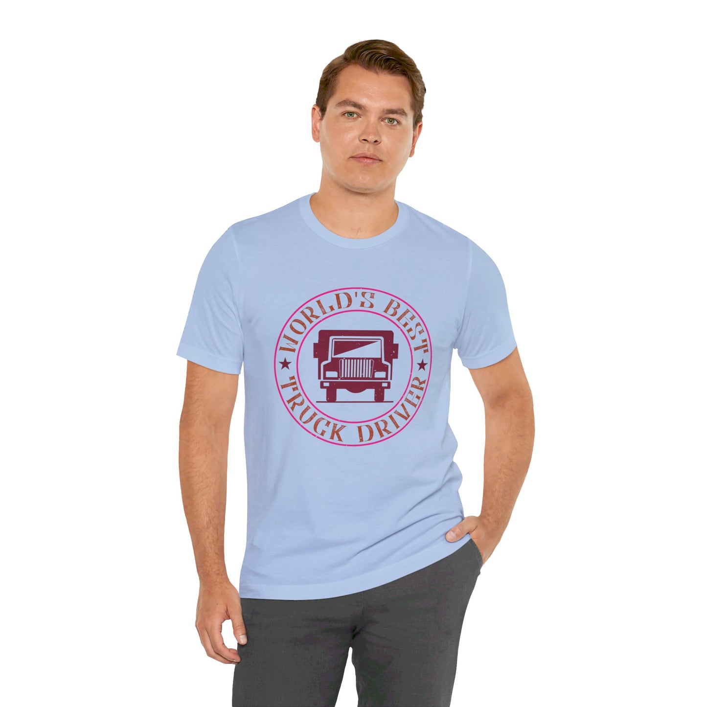 World's Best Truck Driver - Unisex Jersey Short Sleeve Tee