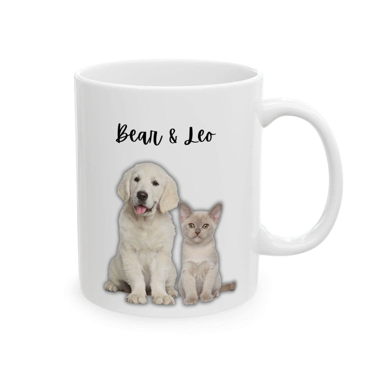 Custom Dog Ceramic Mug | 11oz & 15oz - 14174
