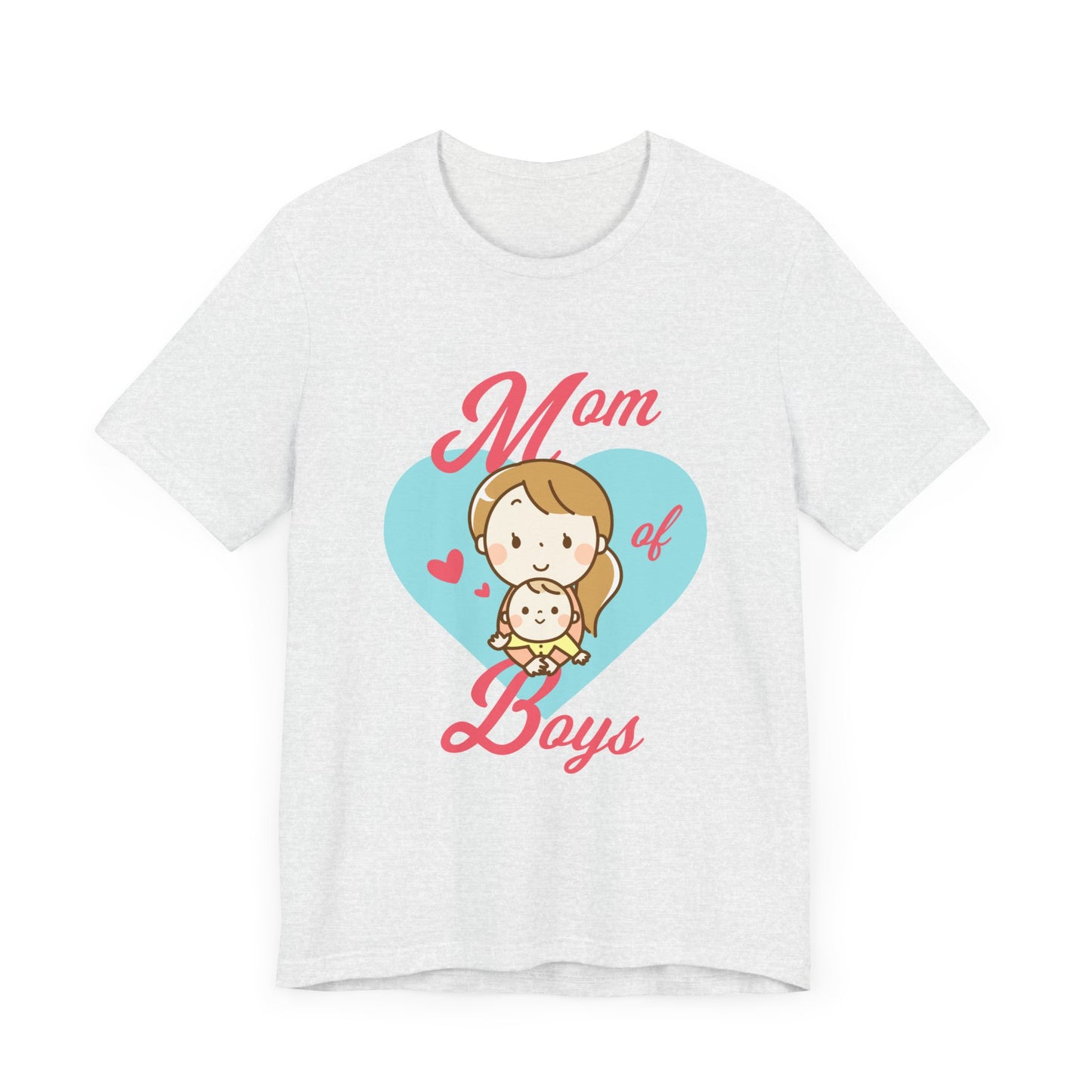 Mom Of Boys - Unisex Jersey Short Sleeve Tee