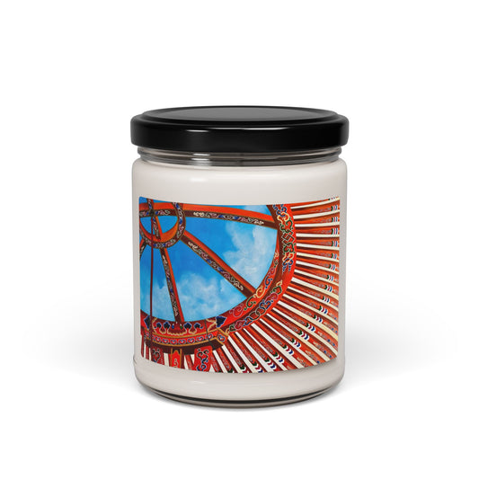 Mongol Yurt Top - Scented Soy Candle, 9oz - 10558