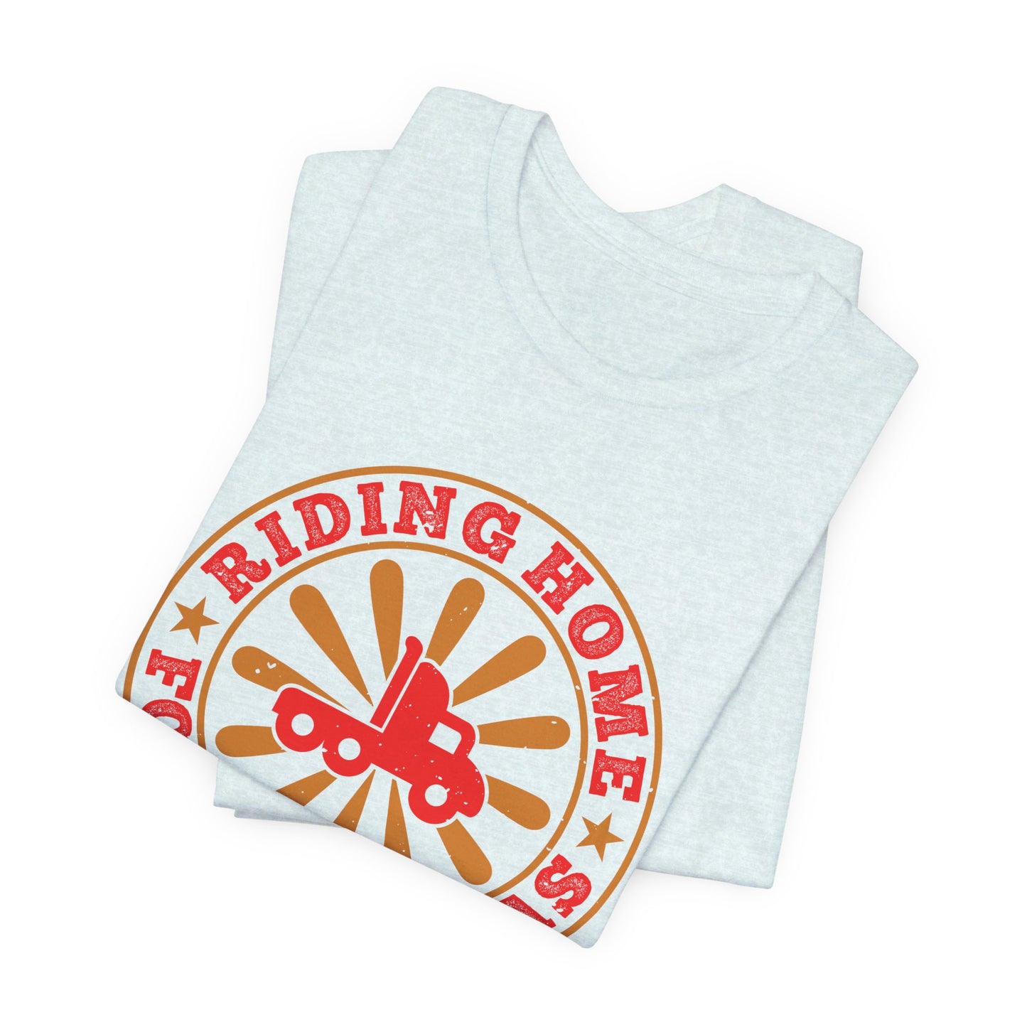 Riding Home For Christmas - Unisex Jersey Short Sleeve Tee