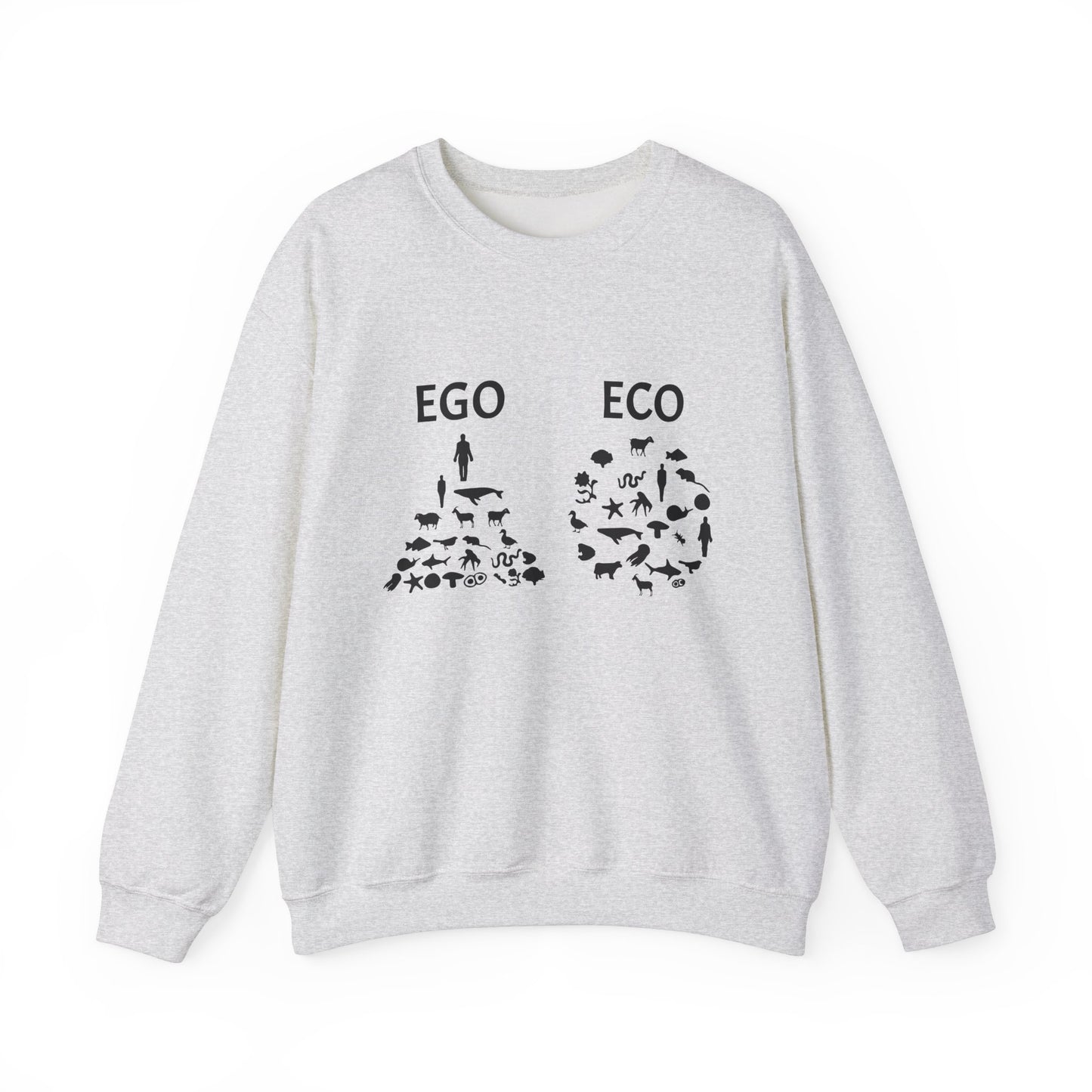 Ego VS Eco - Unisex Heavy Blend™ Crewneck Sweatshirt