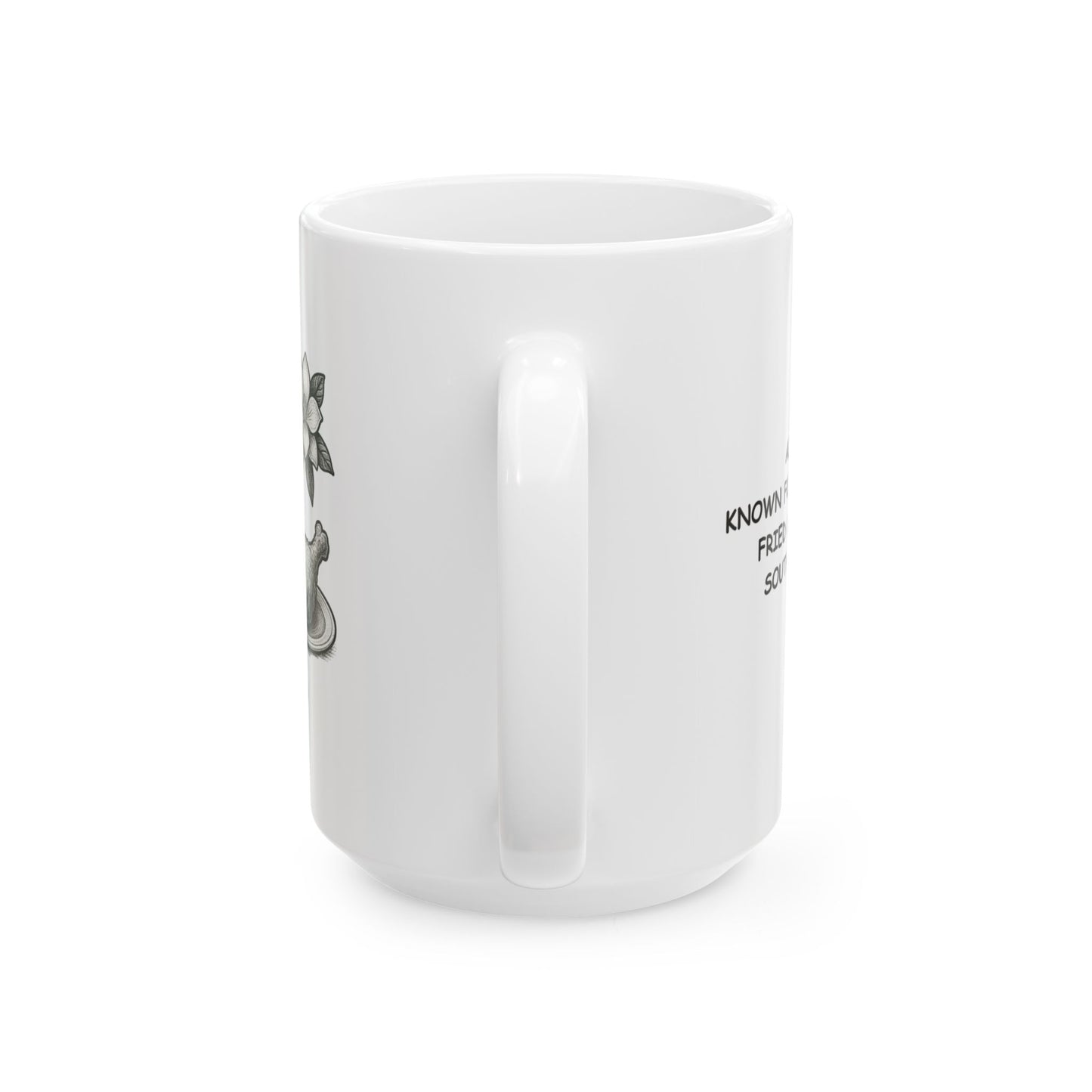 "Alabama: Known for its football, fried chicken, and southern charm." Ceramic Mug - 12811