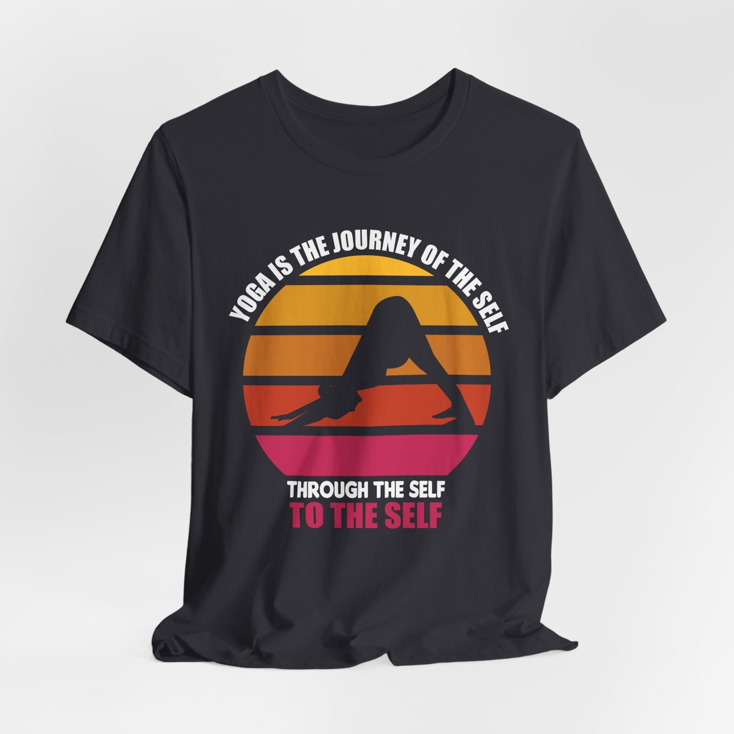 Yoga Is The Journey Of The Self Through The Self To The Self - Unisex Jersey Short Sleeve Tee