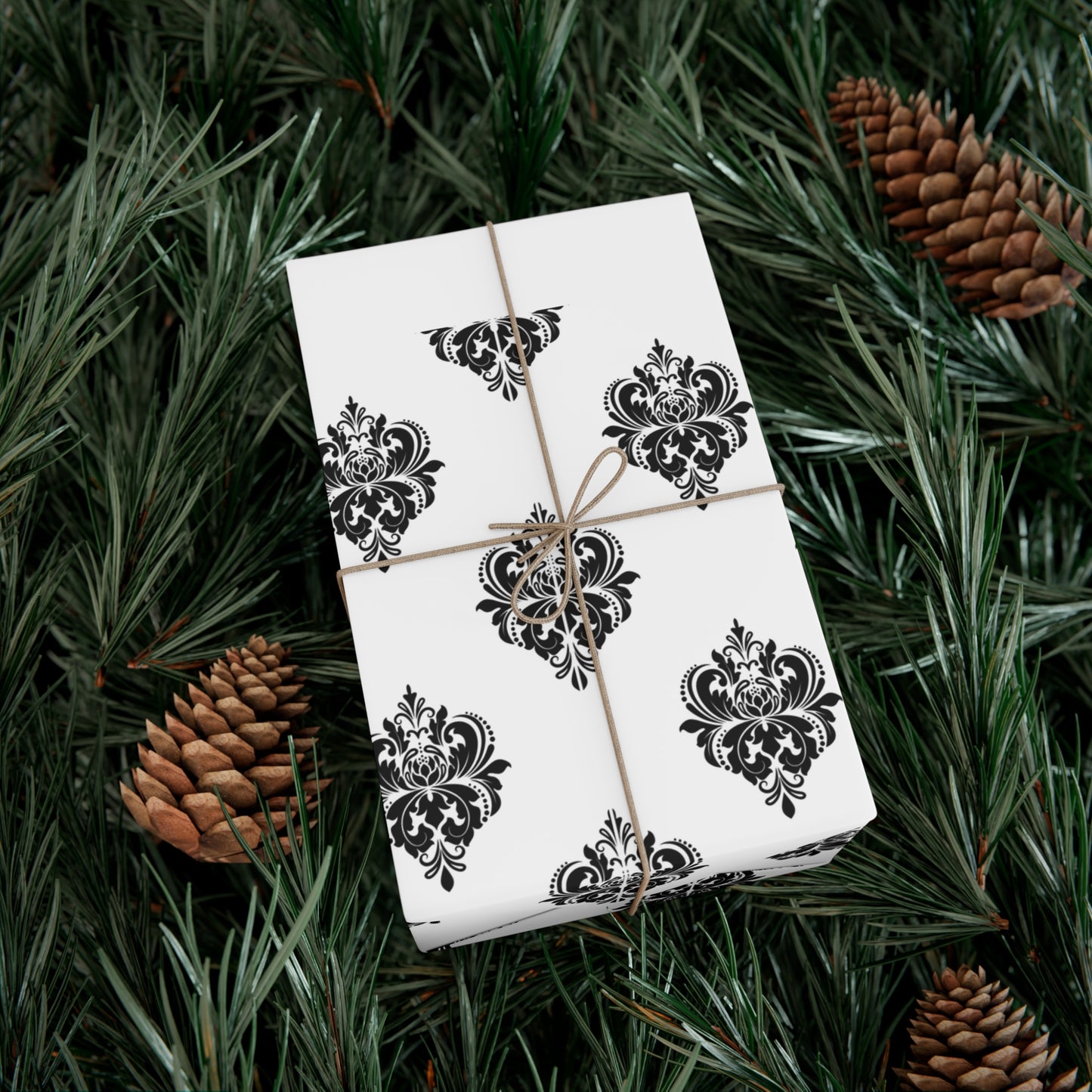 Vintage Black Pattern - Gift Wrap Papers - 10297