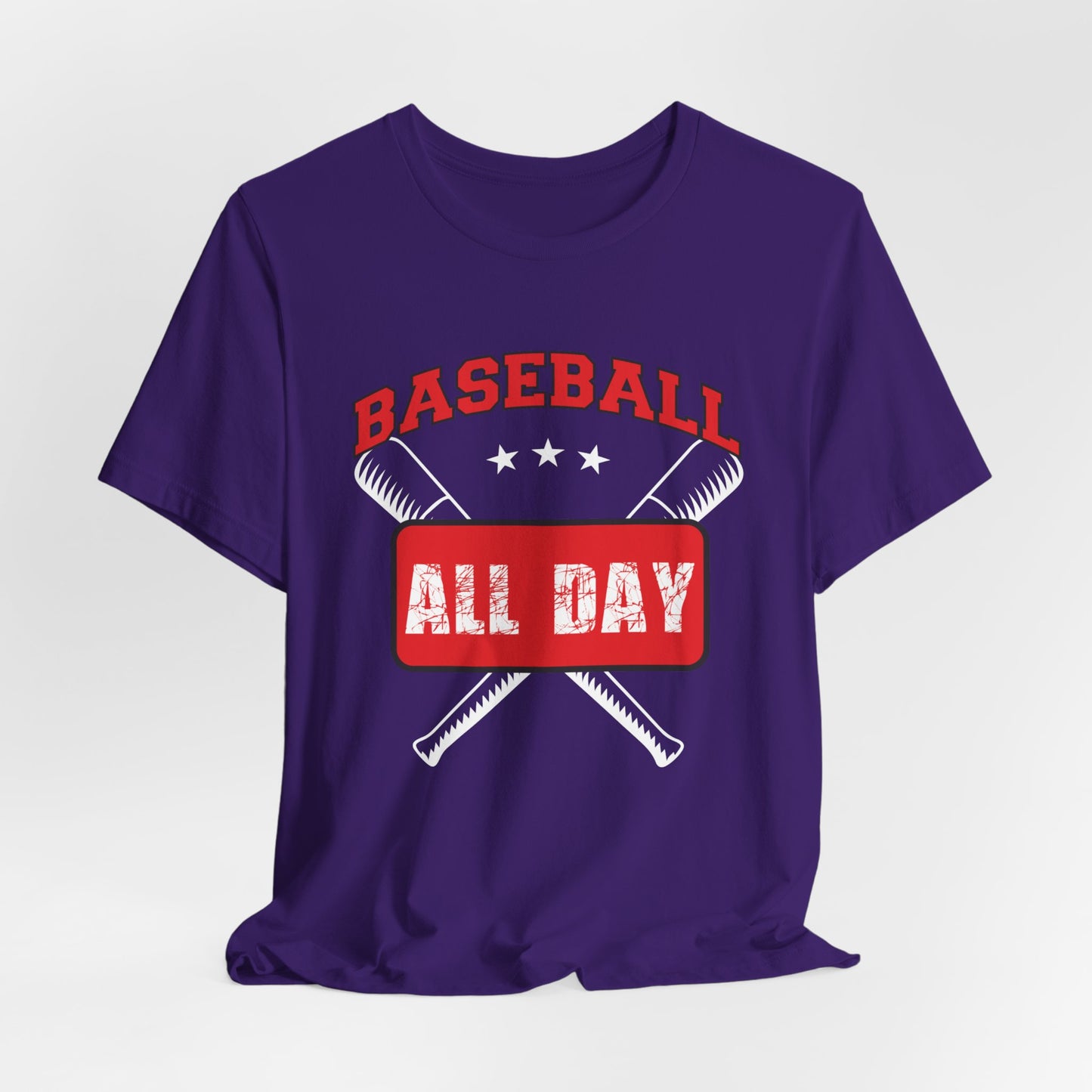 Baseball All Day - Unisex Jersey Short Sleeve Tee