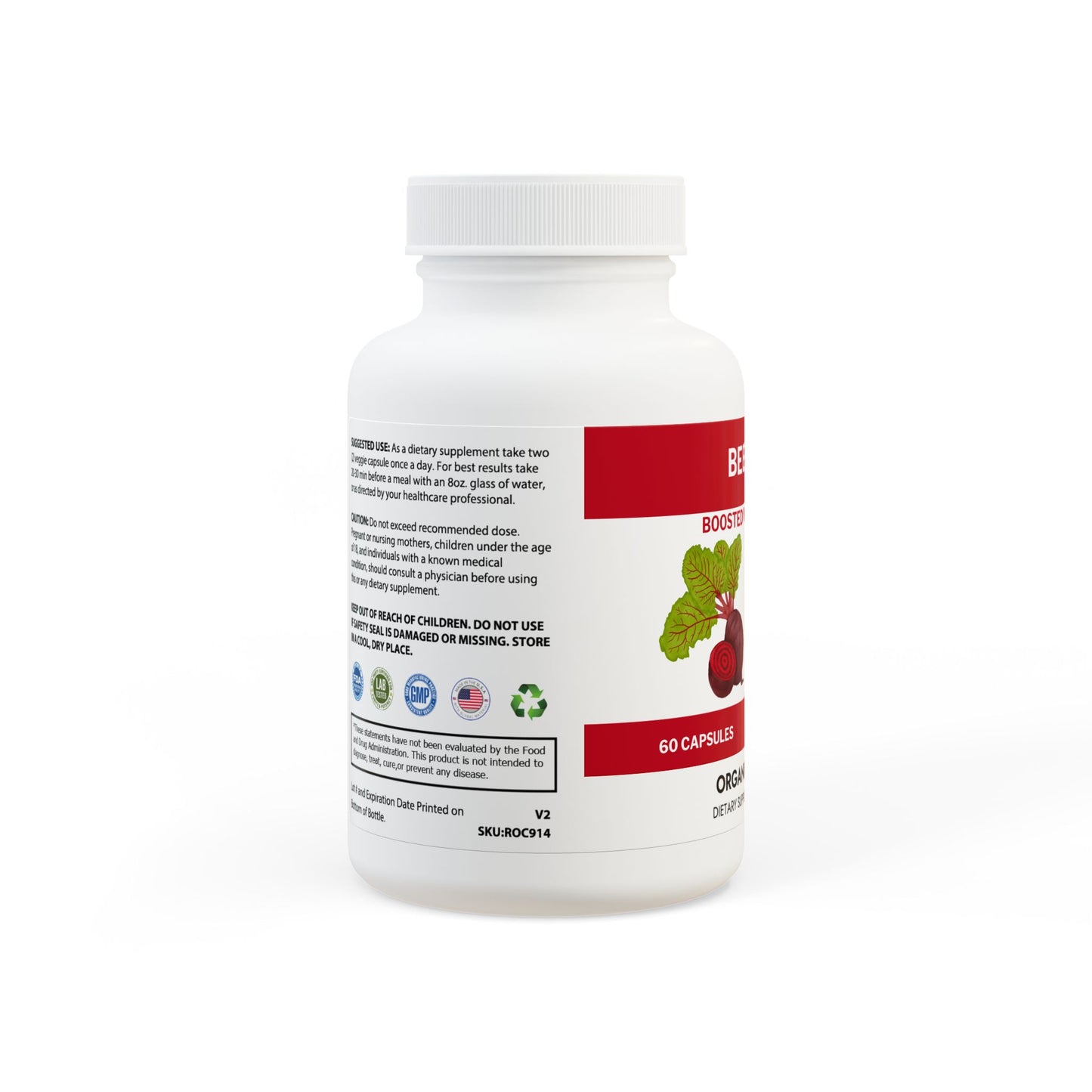 Beetroot Supplement (60 Capsules) - 11786