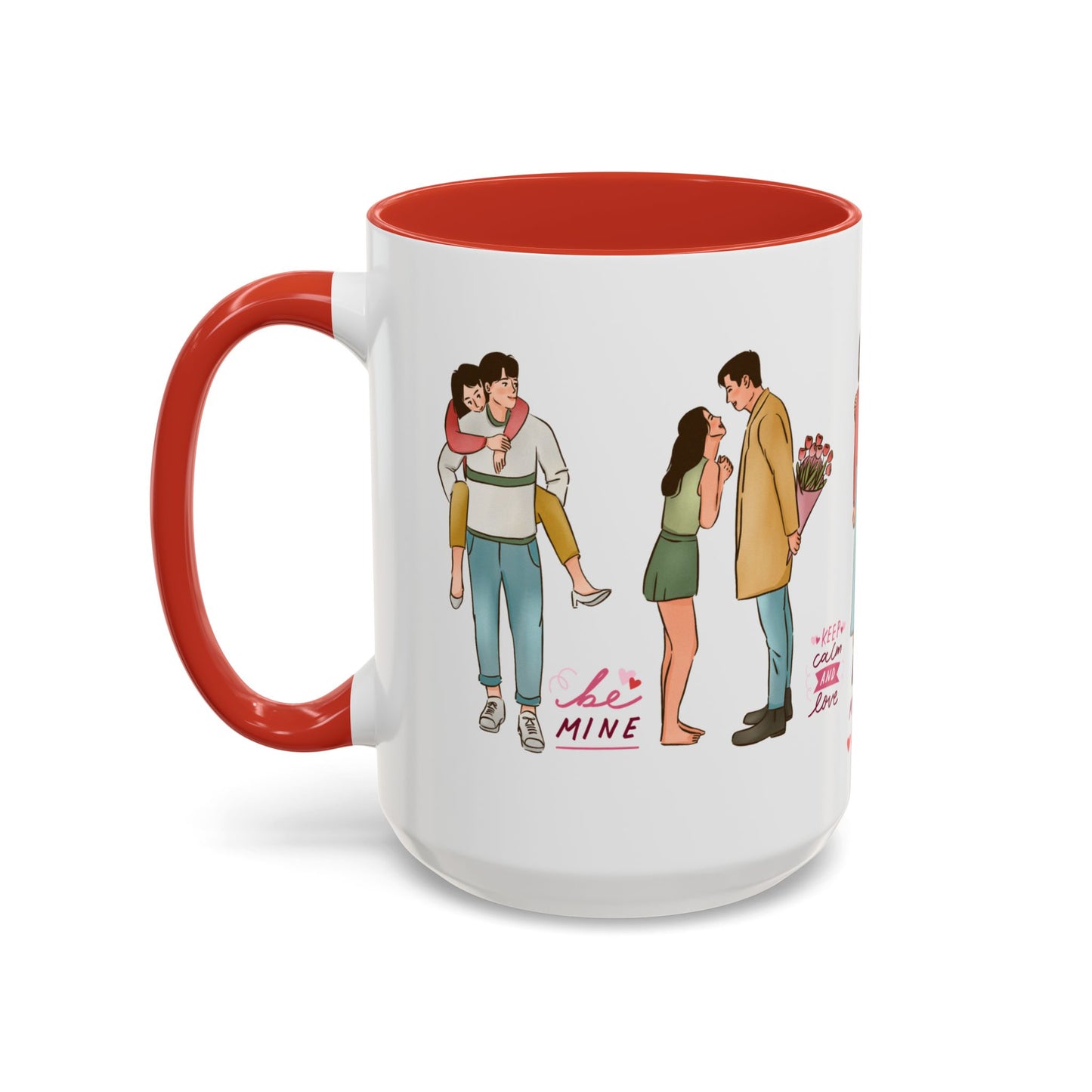 My Heart is Yours - Accent Coffee Mug (11, 15oz) - 11576