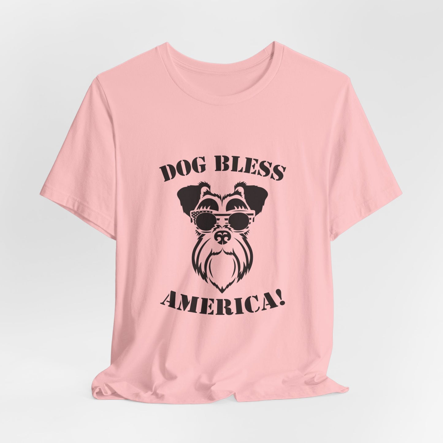 Dog Bless America! - Unisex Jersey Short Sleeve Tee