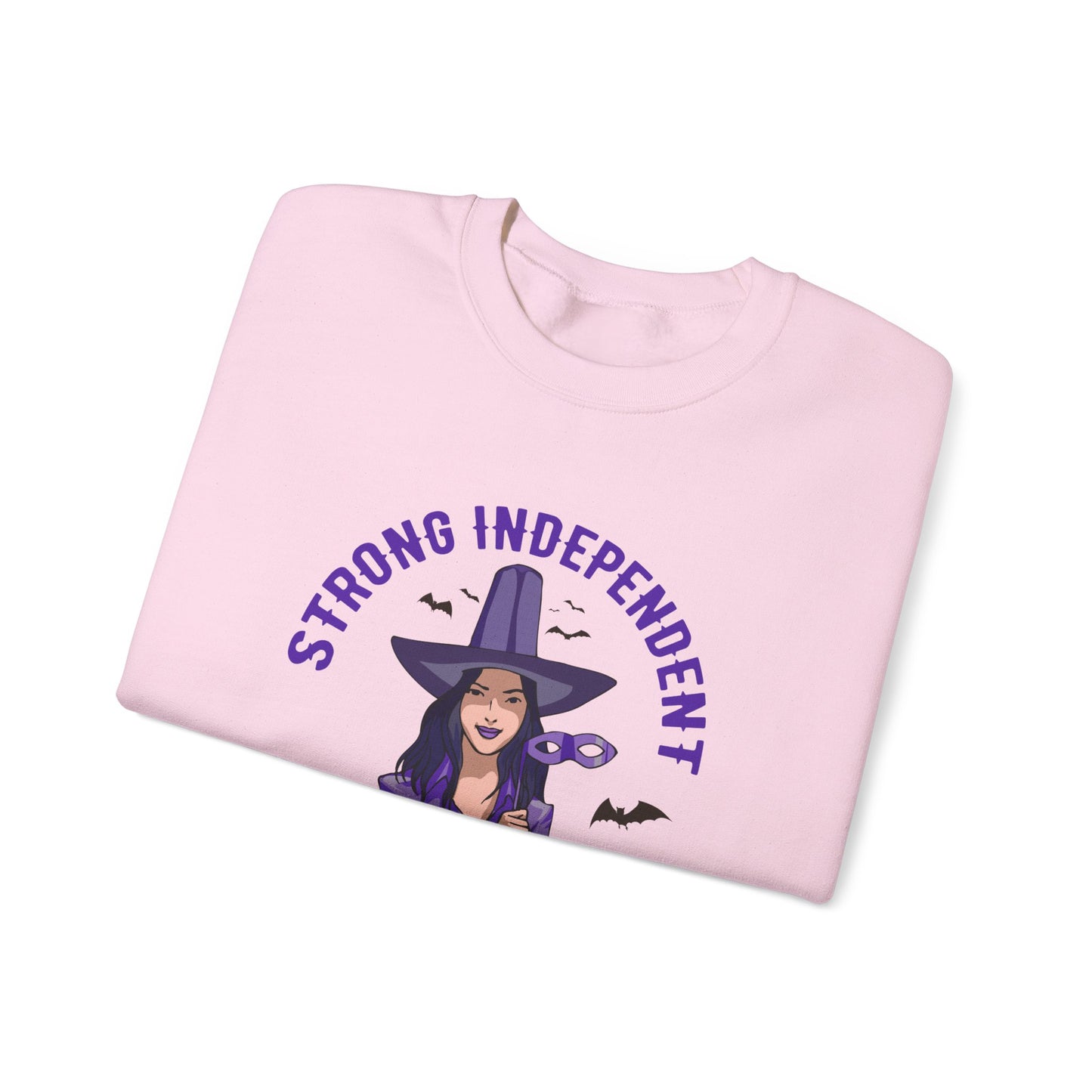 Strong Independent Witch - Unisex Heavy Blend™ Crewneck Sweatshirt - 13809
