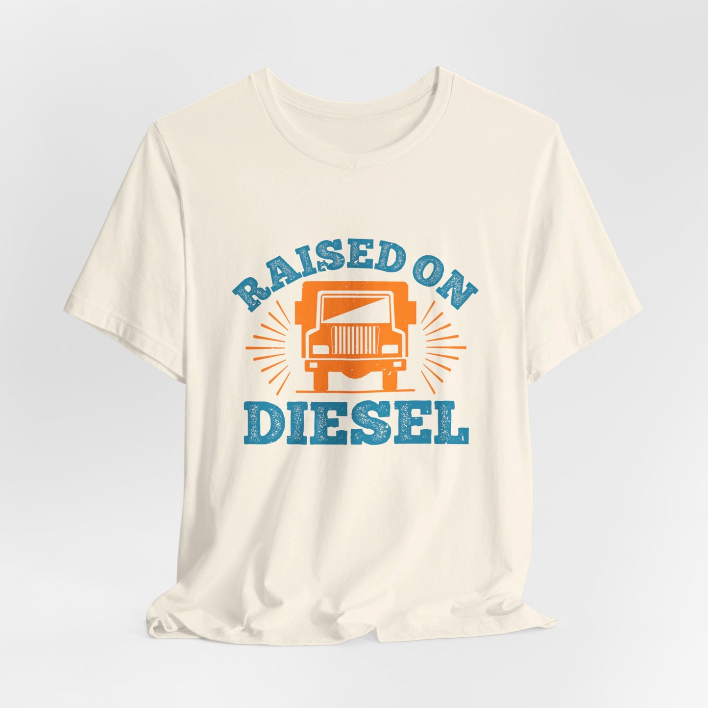 Raised On Diesel - Unisex Jersey Short Sleeve Tee