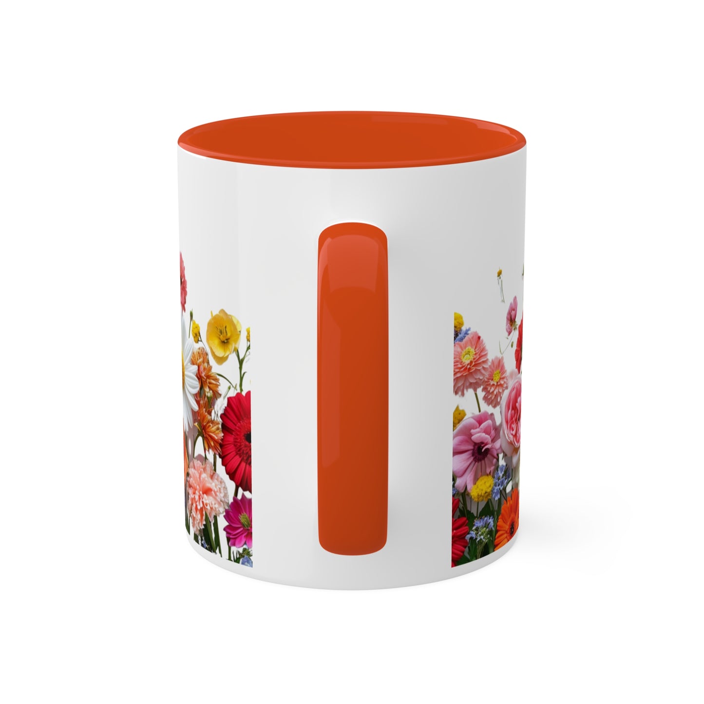 Bright Flowers - Colorful Mugs, 11oz