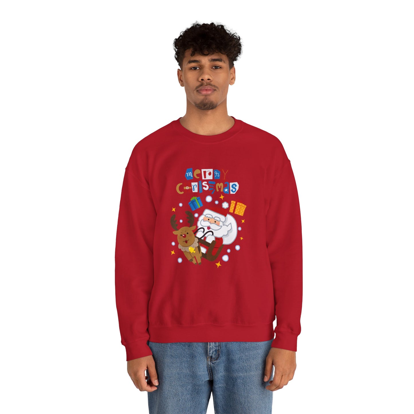 Merry Christmas - Unisex Heavy Blend™ Crewneck Sweatshirt