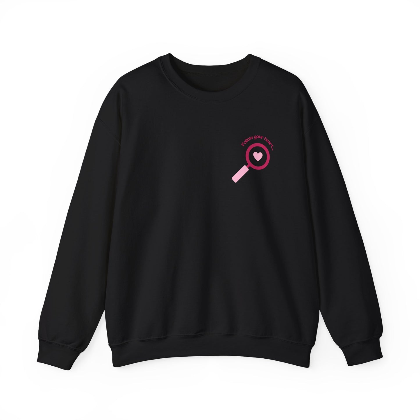 Follow Your Heart - Unisex Heavy Blend™ Crewneck Sweatshirt - 11621