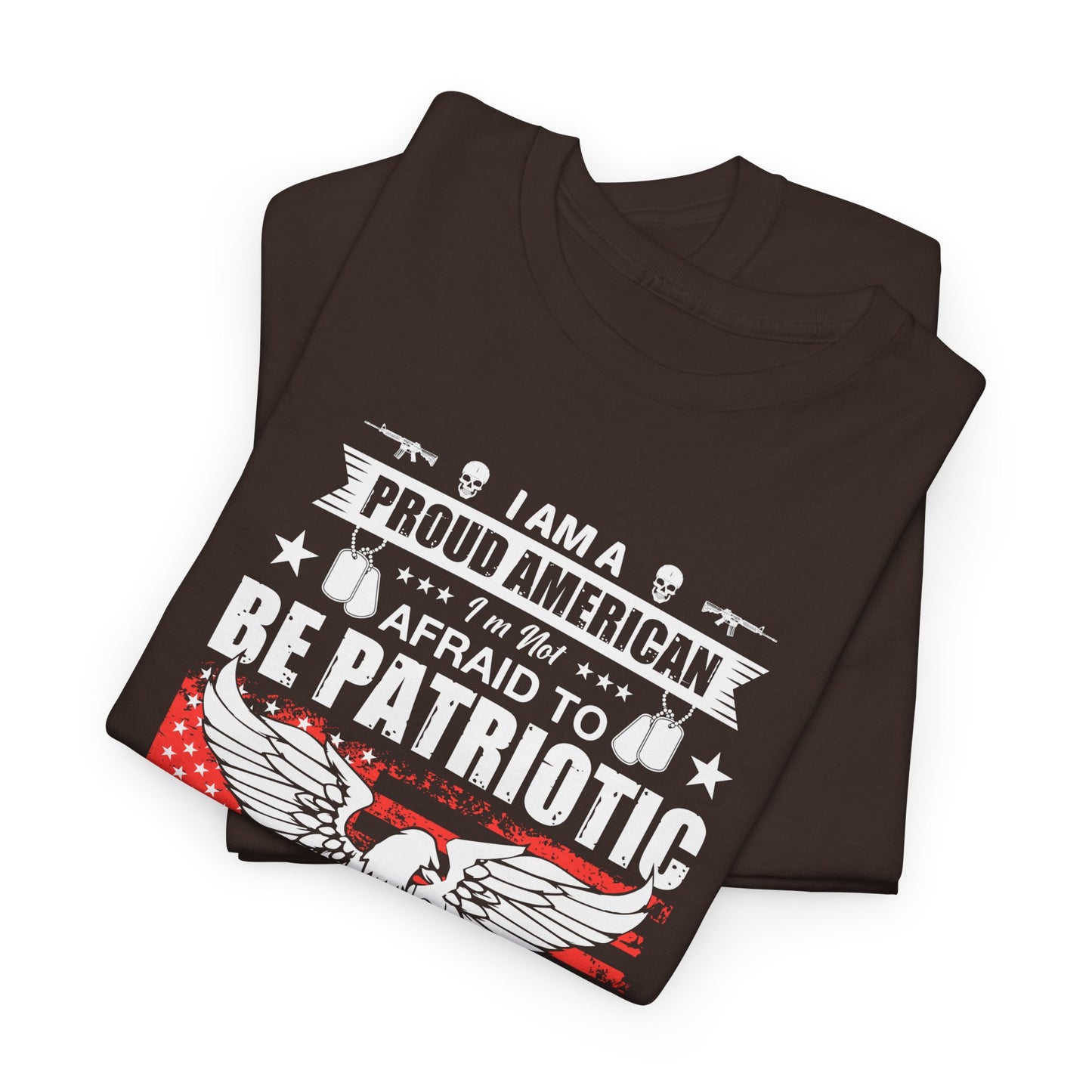 Unisex Patriotic Tee - Proud American T-Shirt, 4th of July Gift, Freedom Shirt, Memorial Day Apparel, Casual Wear - 13789