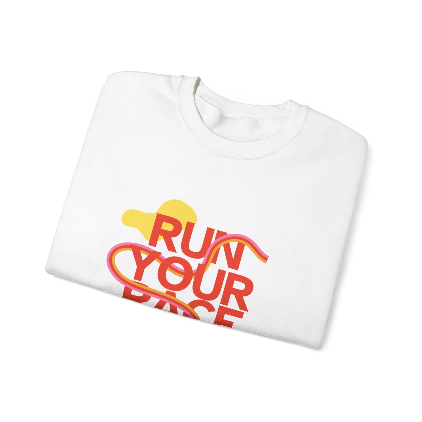 Run Your Race - Unisex Heavy Blend™ Crewneck Sweatshirt