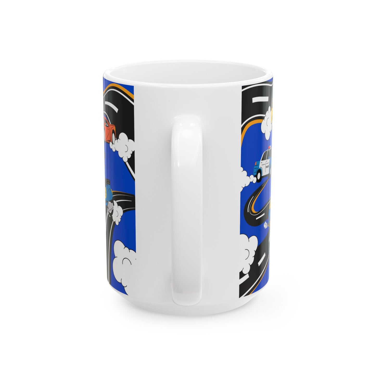 Happy Birthday, Car-Loving Boy, Details Customizable - Ceramic Mug, (11oz, 15oz) - 11236