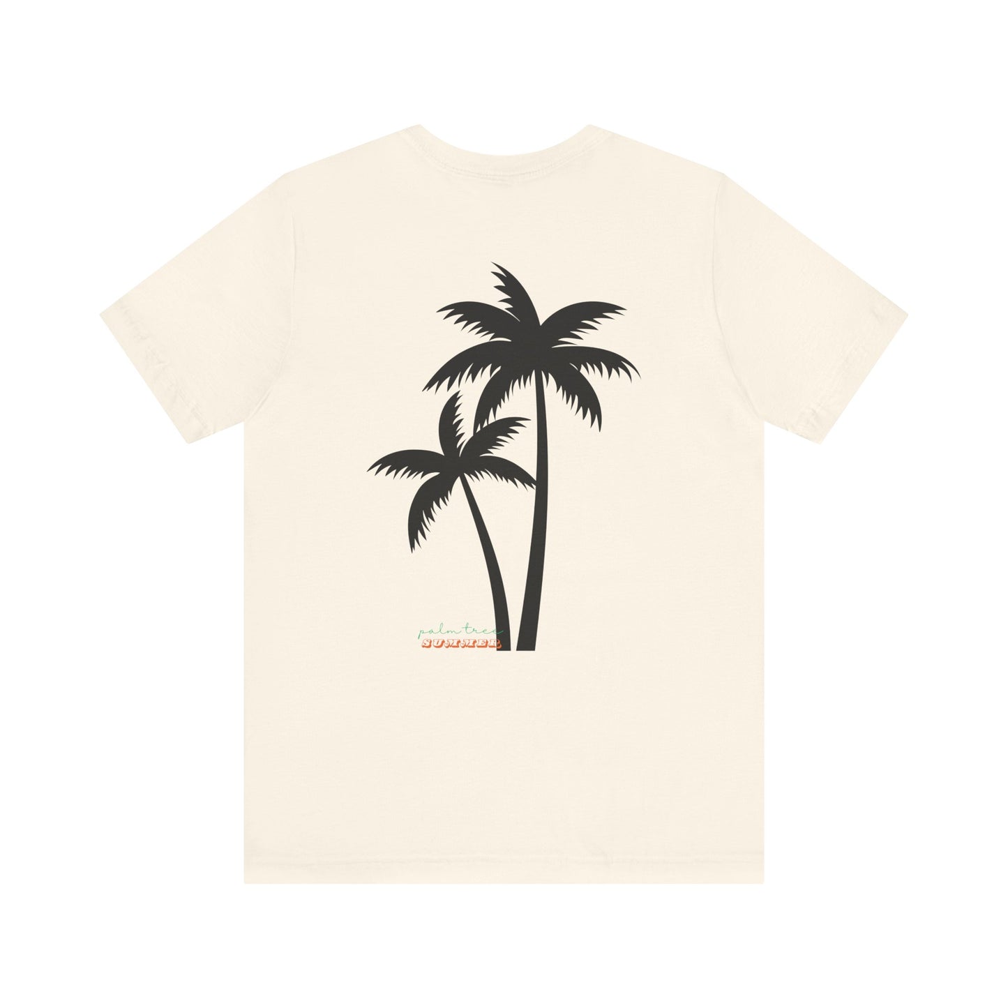 Summer, Palm Tree - Unisex Jersey Short Sleeve Tee - 13317