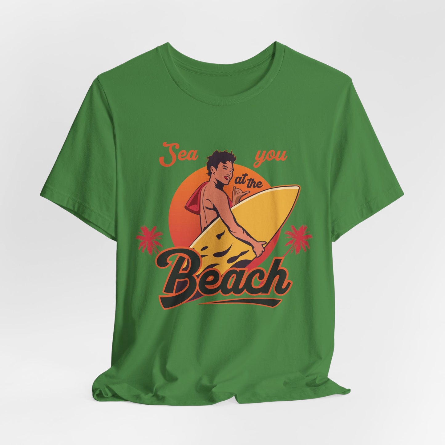 See You At The Beach - Unisex Jersey Short Sleeve Tee - 13138