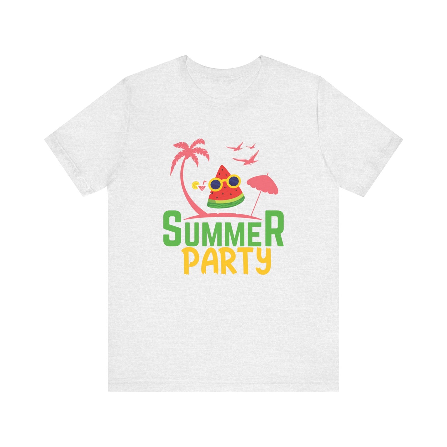 Summer Party - Unisex Jersey Short Sleeve Tee - 13093