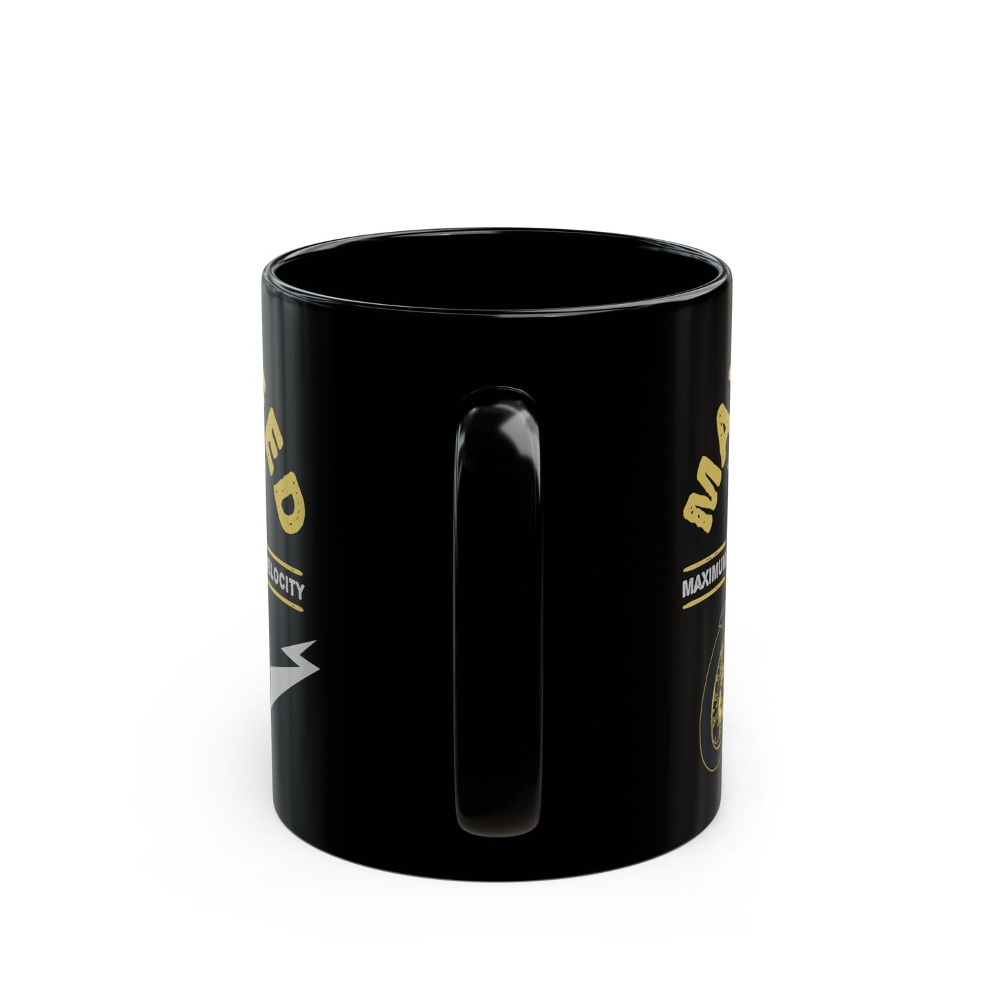Maxspeed, The Spirit of Cafe Racer - Black Mug (11oz, 15oz) - 13632