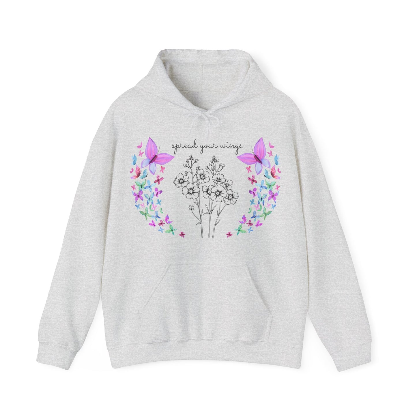 Butterfly Unisex Heavy Blend™ Hooded Sweatshirt - 12319