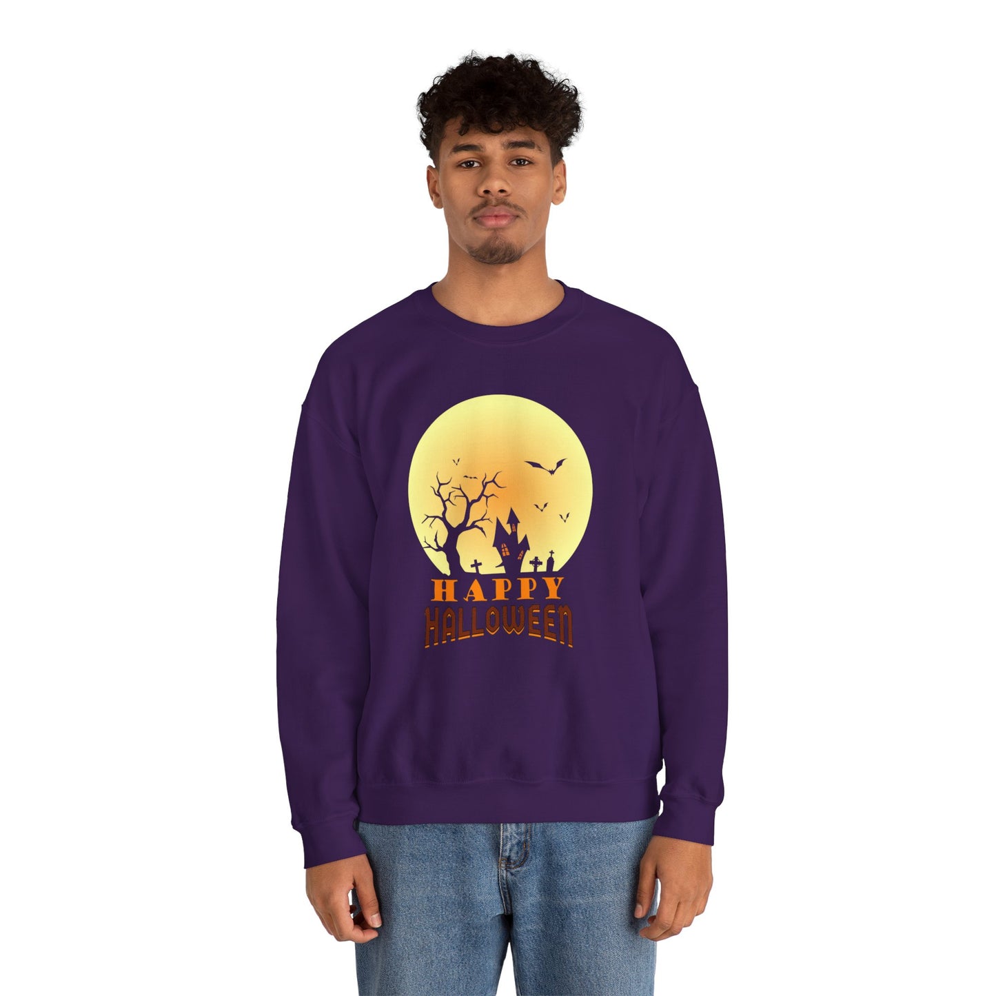 Happy Halloween - Unisex Heavy Blend™ Crewneck Sweatshirt