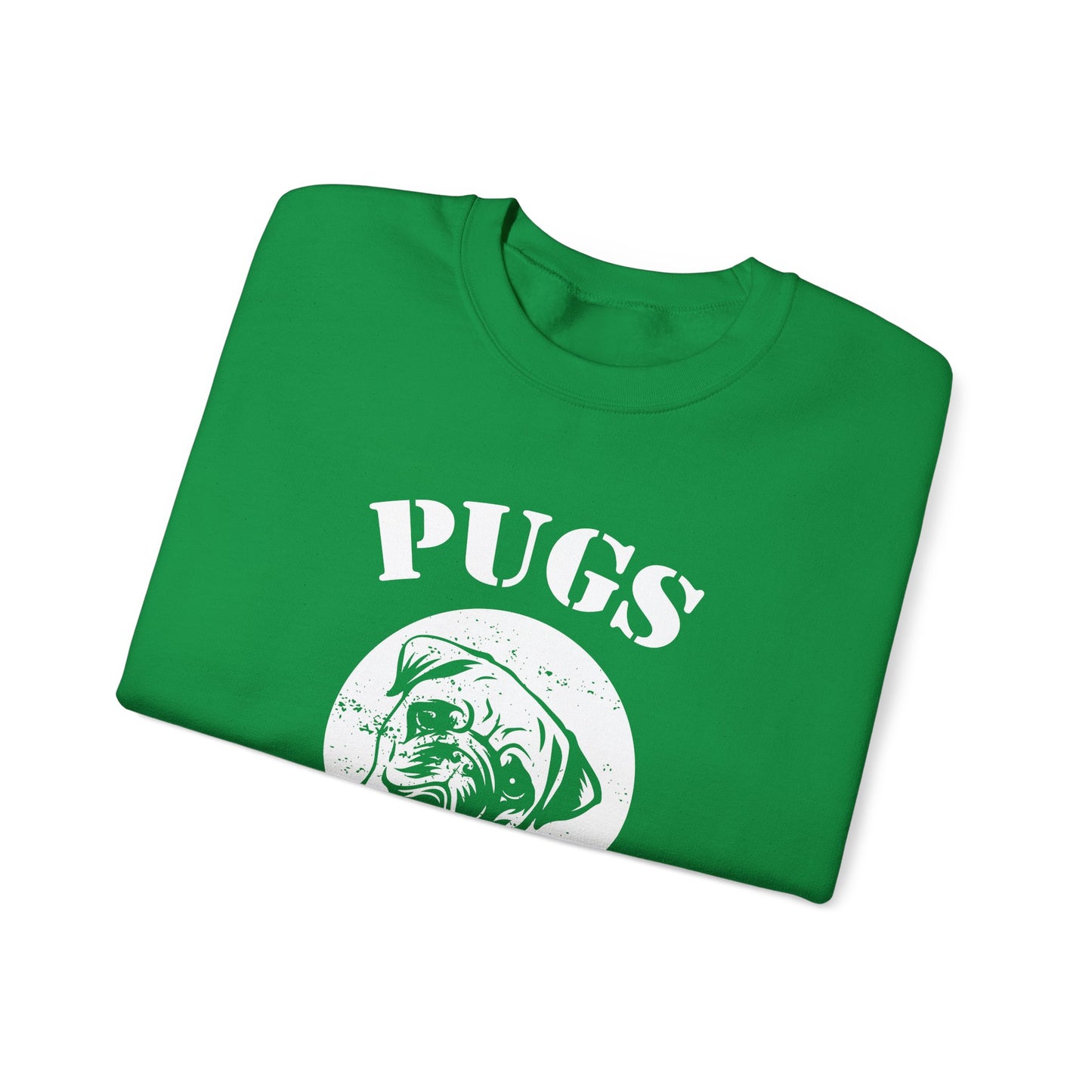 Pugs Not Drugs - Unisex Heavy Blend™ Crewneck Sweatshirt