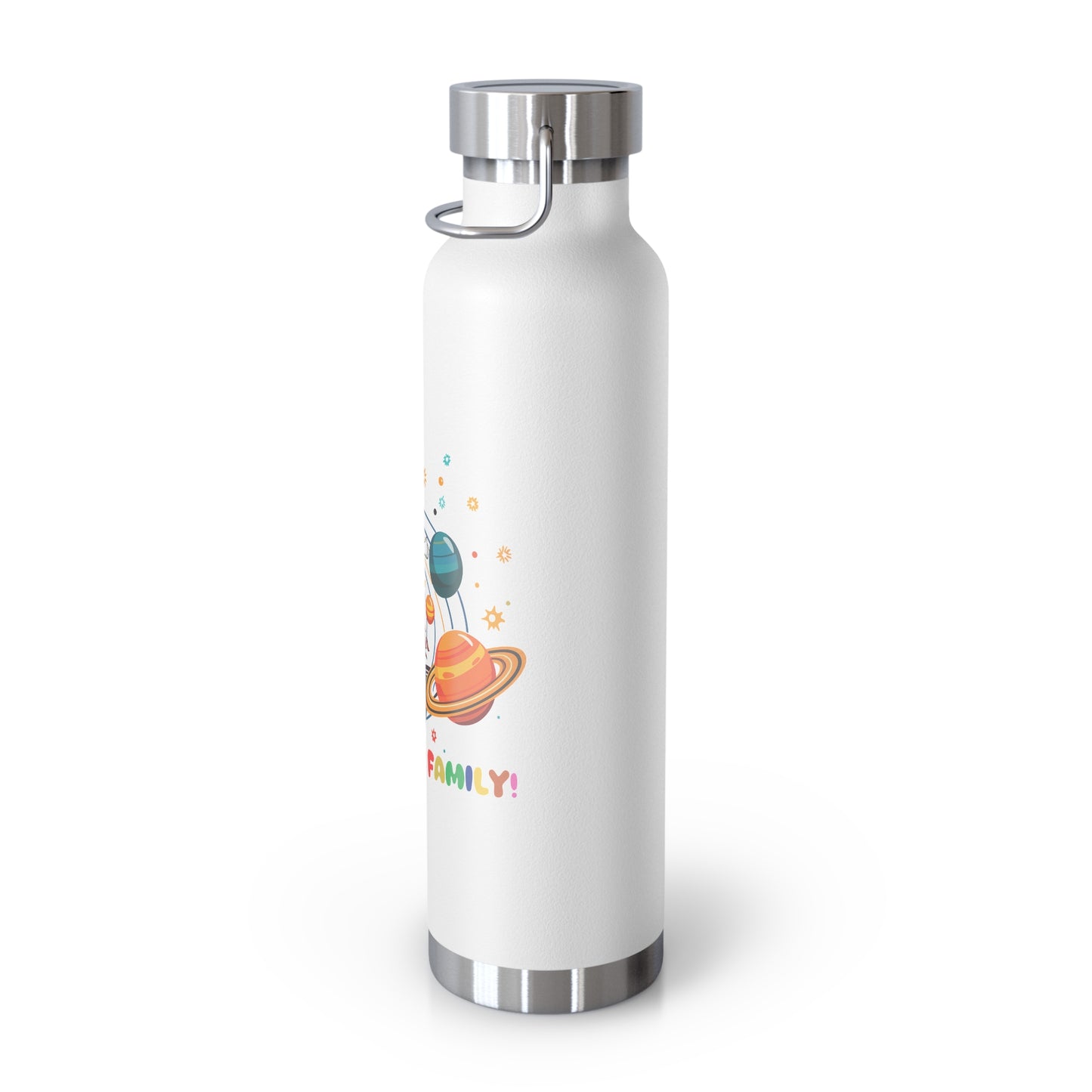 Our Solar Family! - Copper Vacuum Insulated Bottle, 22oz