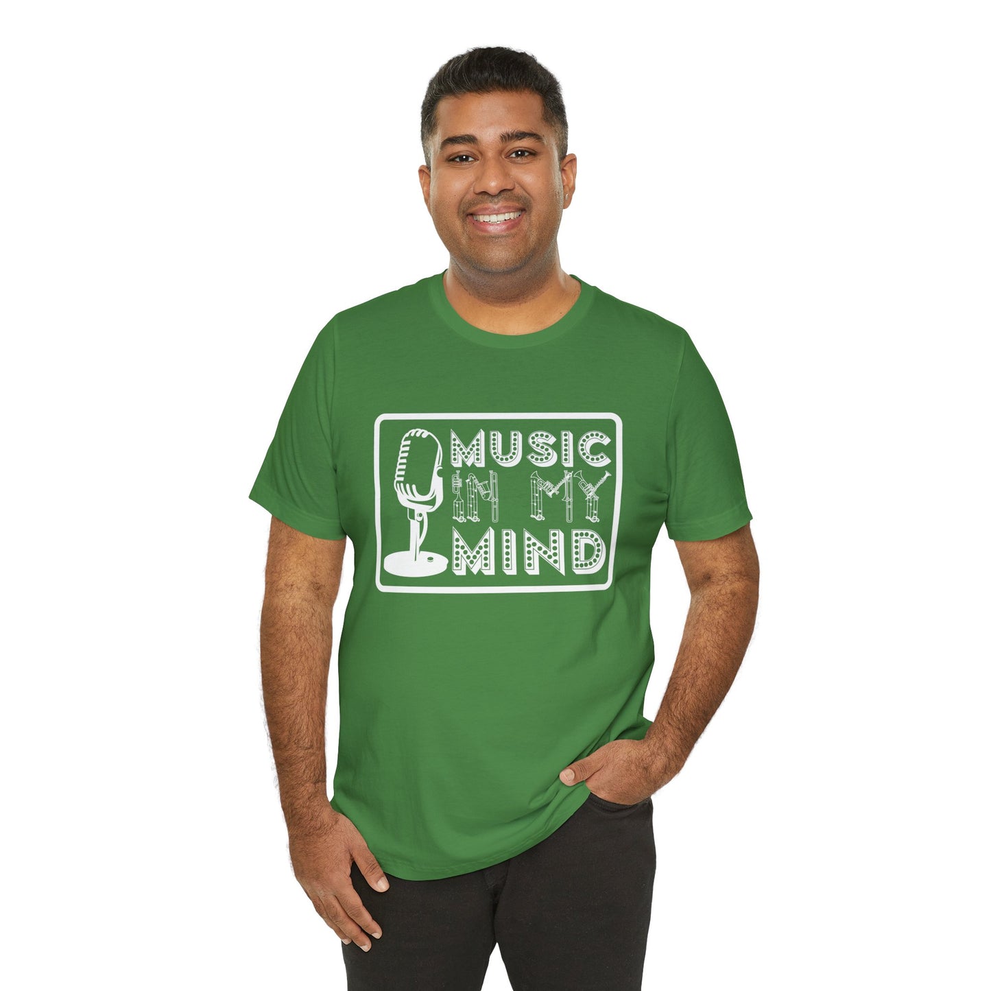 Music In My Mind - Unisex Jersey Short Sleeve Tee