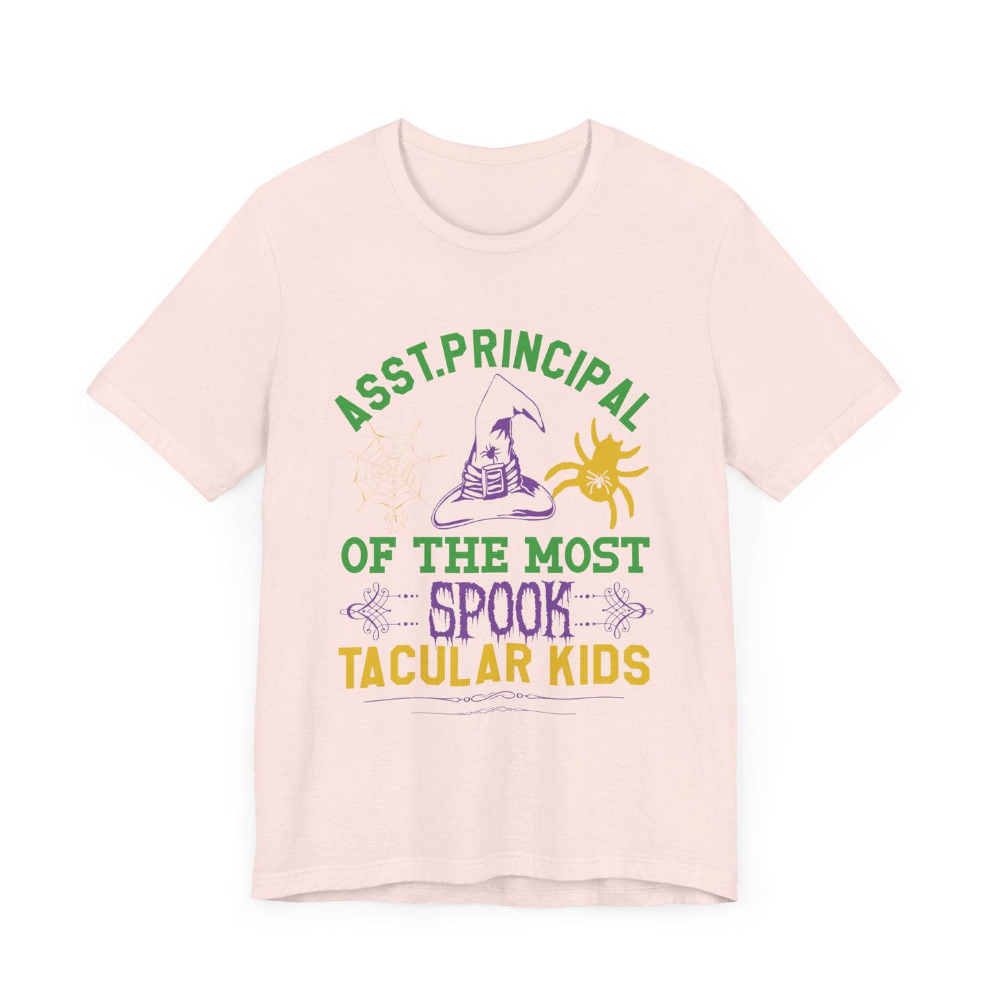 Asst. Principal of the Most Spook-Tacular Kids - Unisex Jersey Short Sleeve Tee - 12384