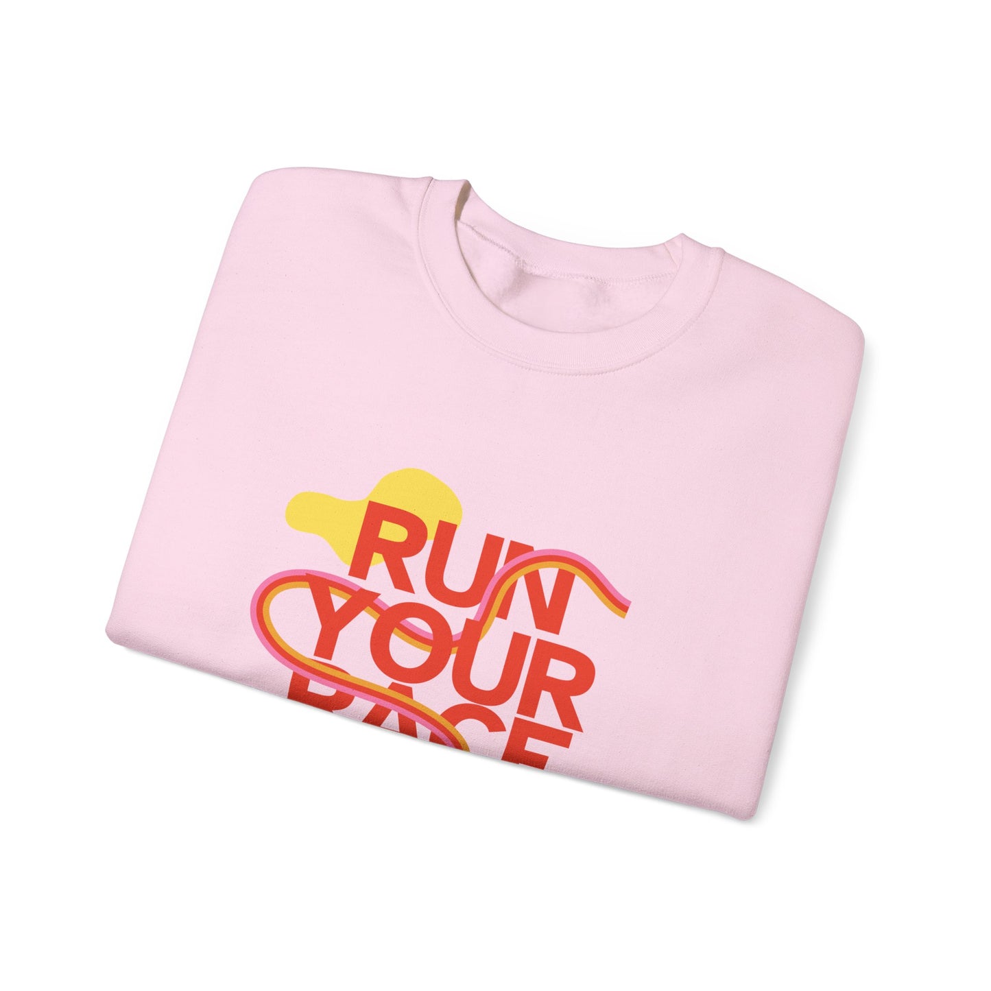 Run Your Race - Unisex Heavy Blend™ Crewneck Sweatshirt