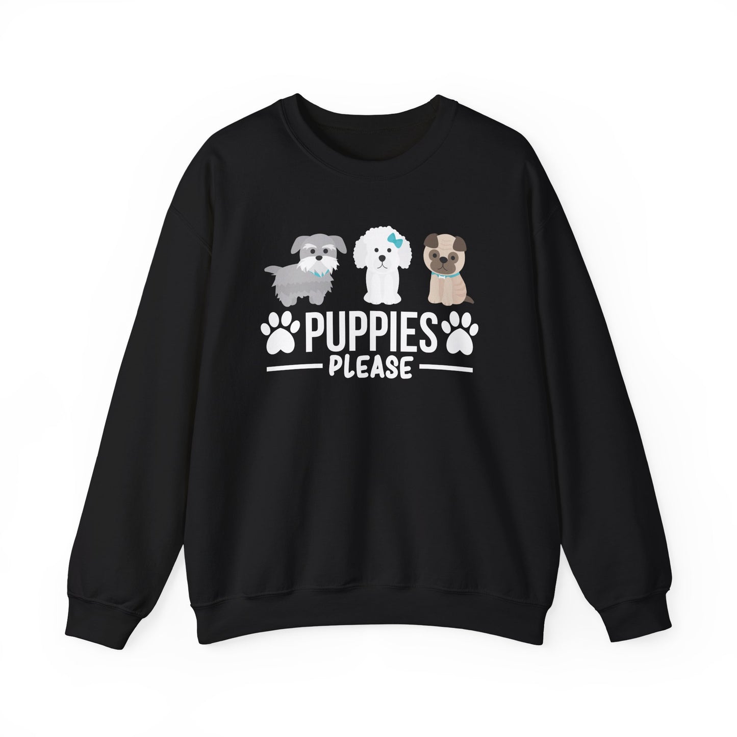 Puppies, Please - Unisex Heavy Blend™ Crewneck Sweatshirt