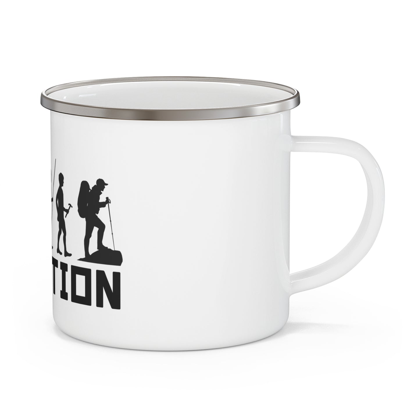 Camping: Evolution - Enamel Camping Mug - 12615