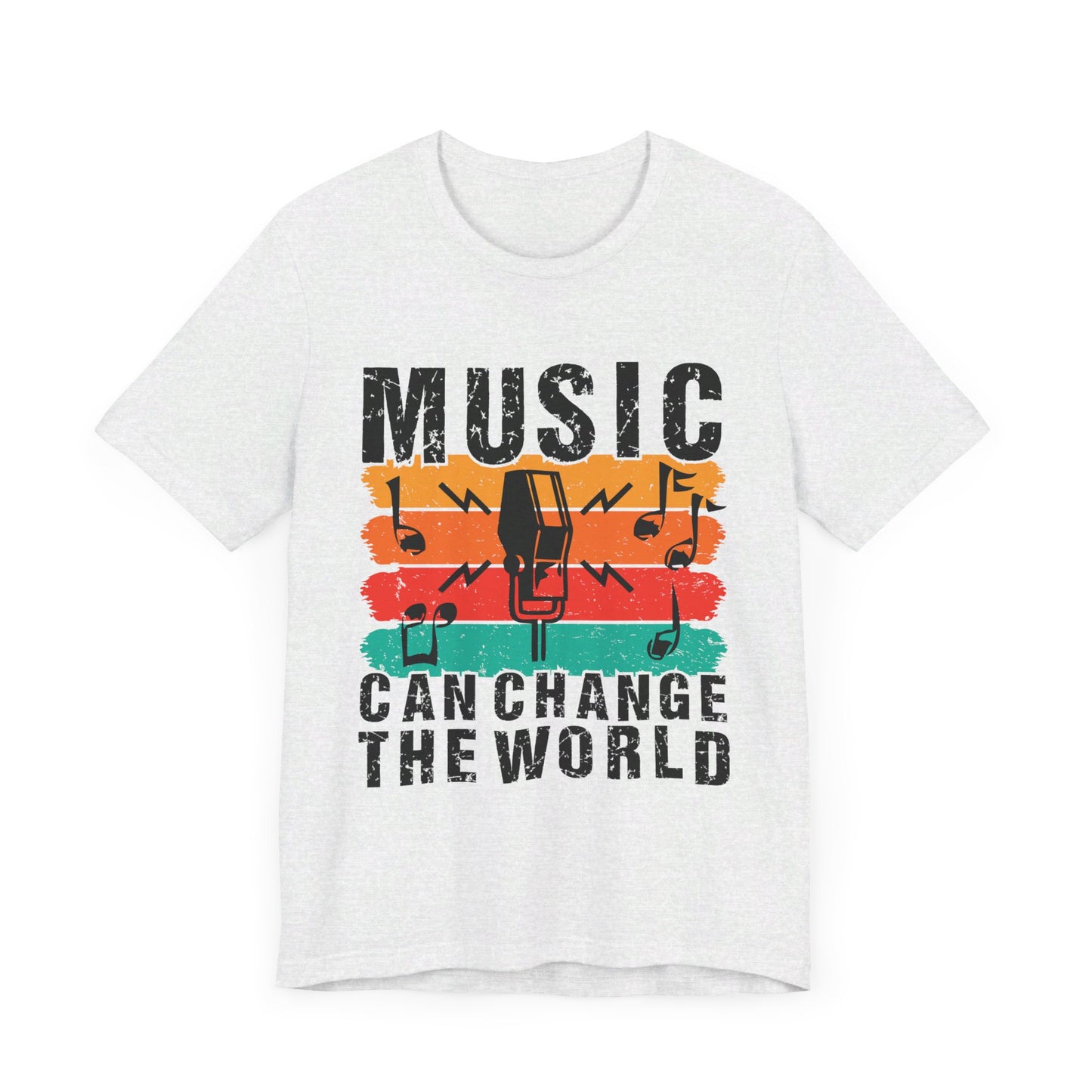 Music Can Change The World - Unisex Jersey Short Sleeve Tee