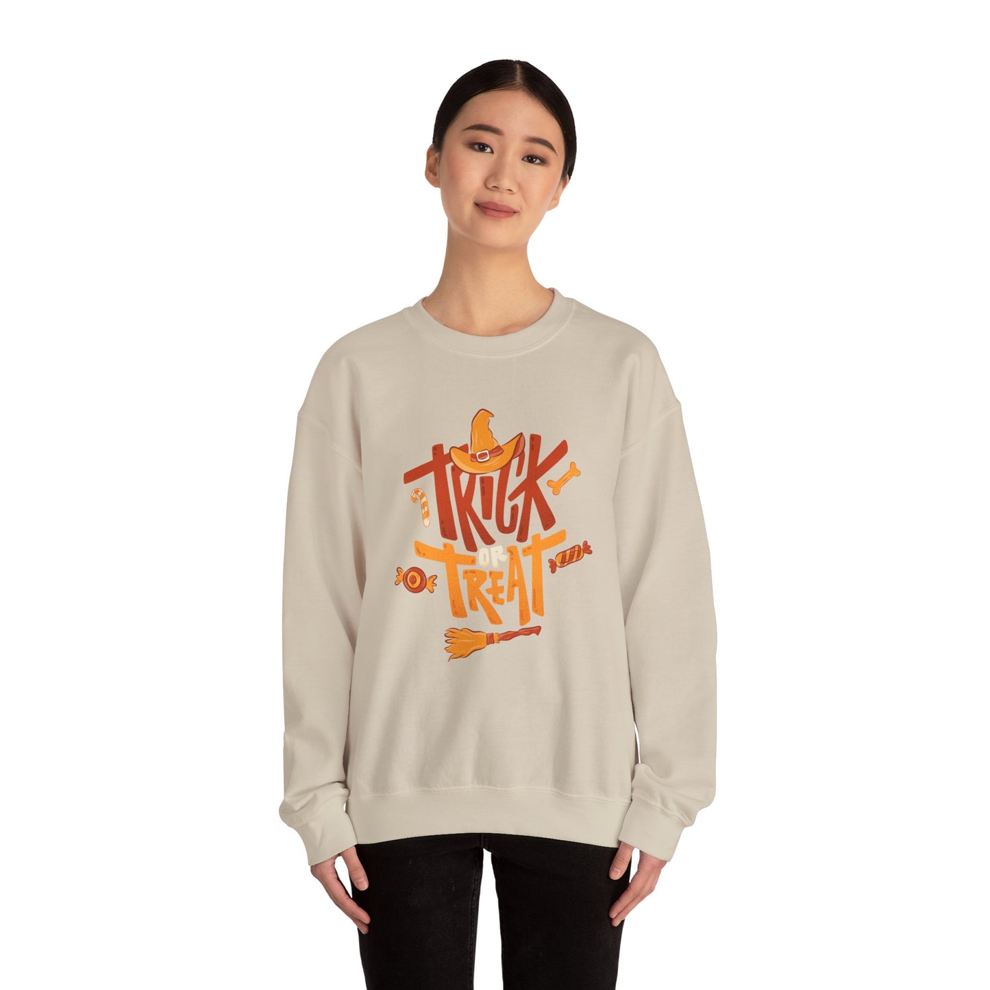 Trick or Treat - Unisex Heavy Blend™ Crewneck Sweatshirt