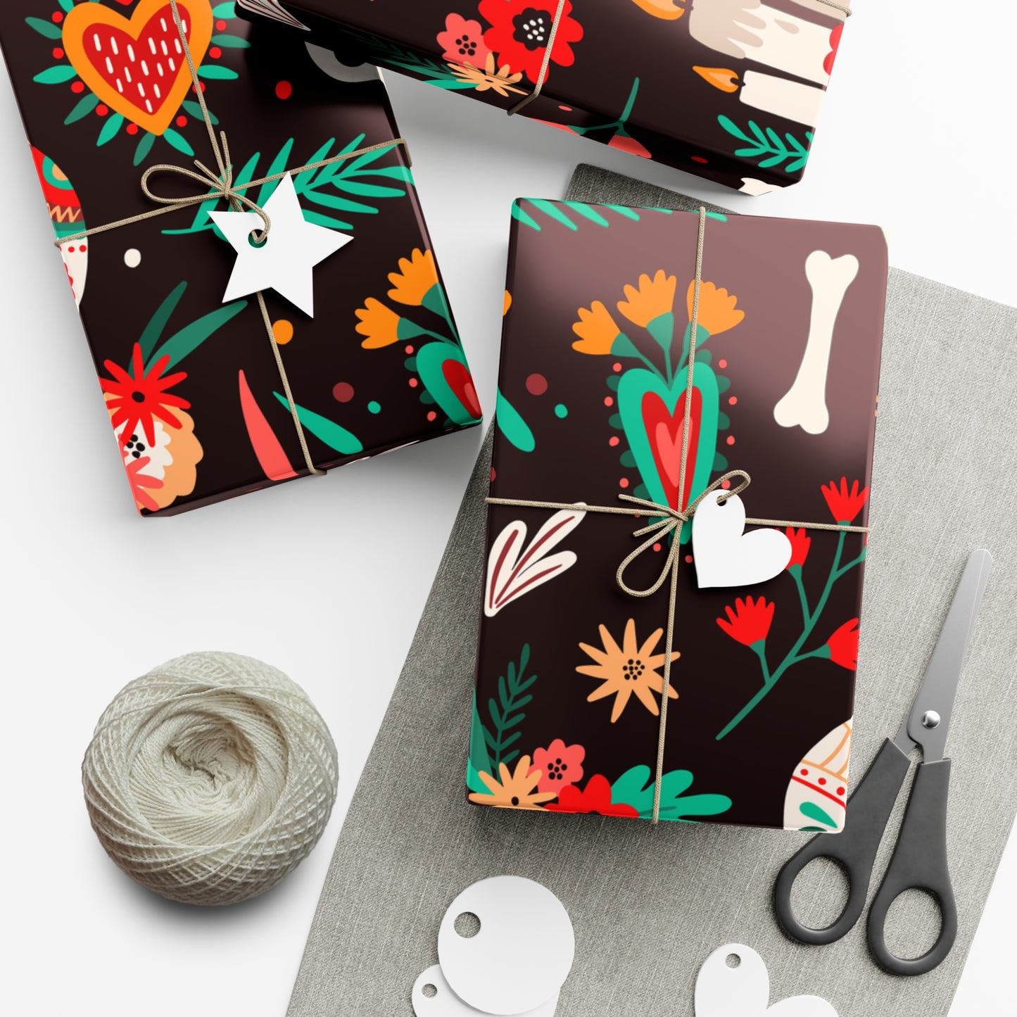 Black Ghost - Gift Wrap Papers - 13850