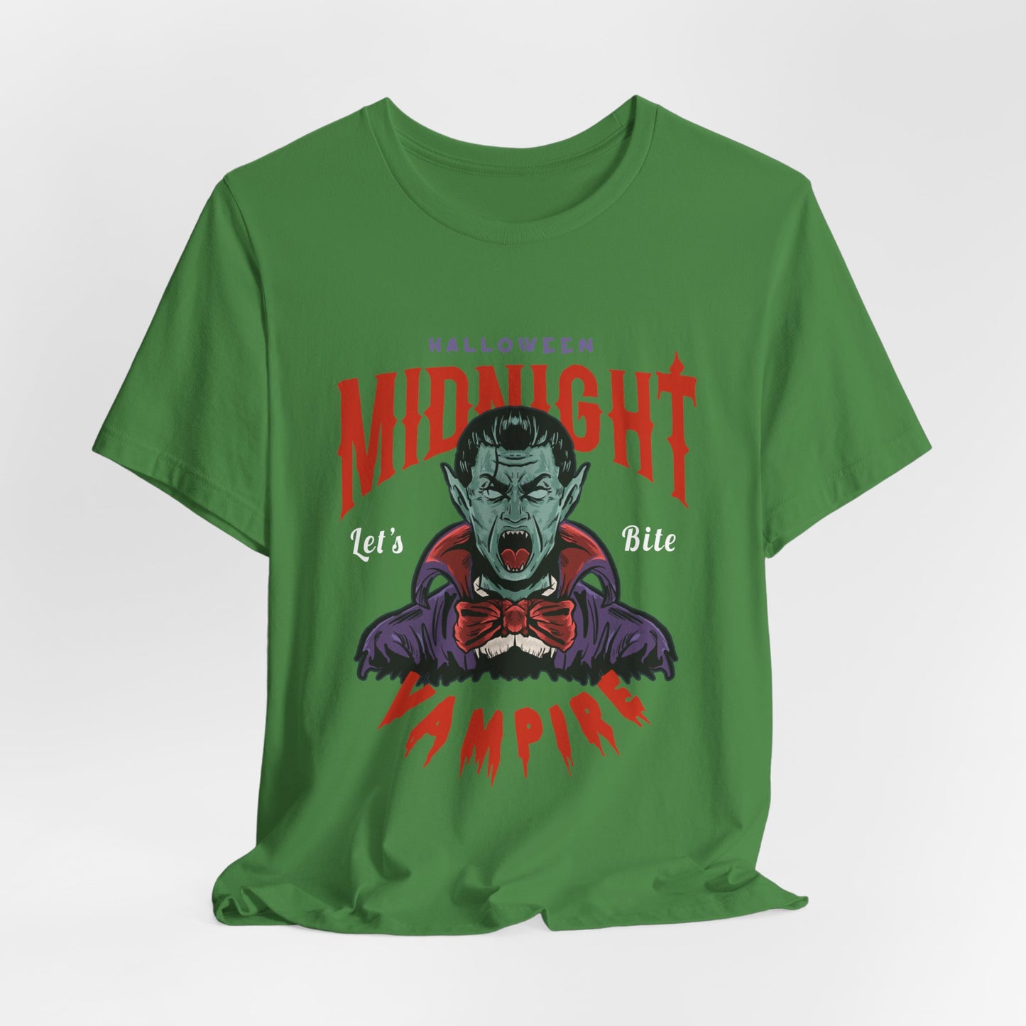 Halloween Midnight, Let's Bite Vampire - Unisex Jersey Short Sleeve Tee