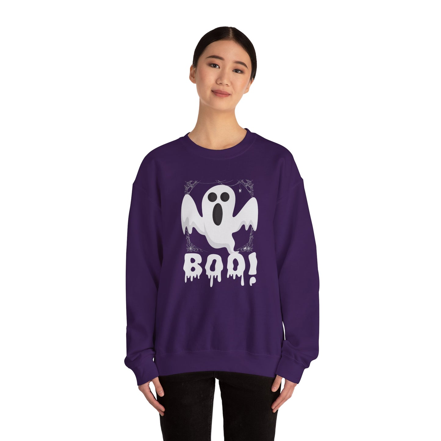 Boo! - Unisex Heavy Blend™ Crewneck Sweatshirt