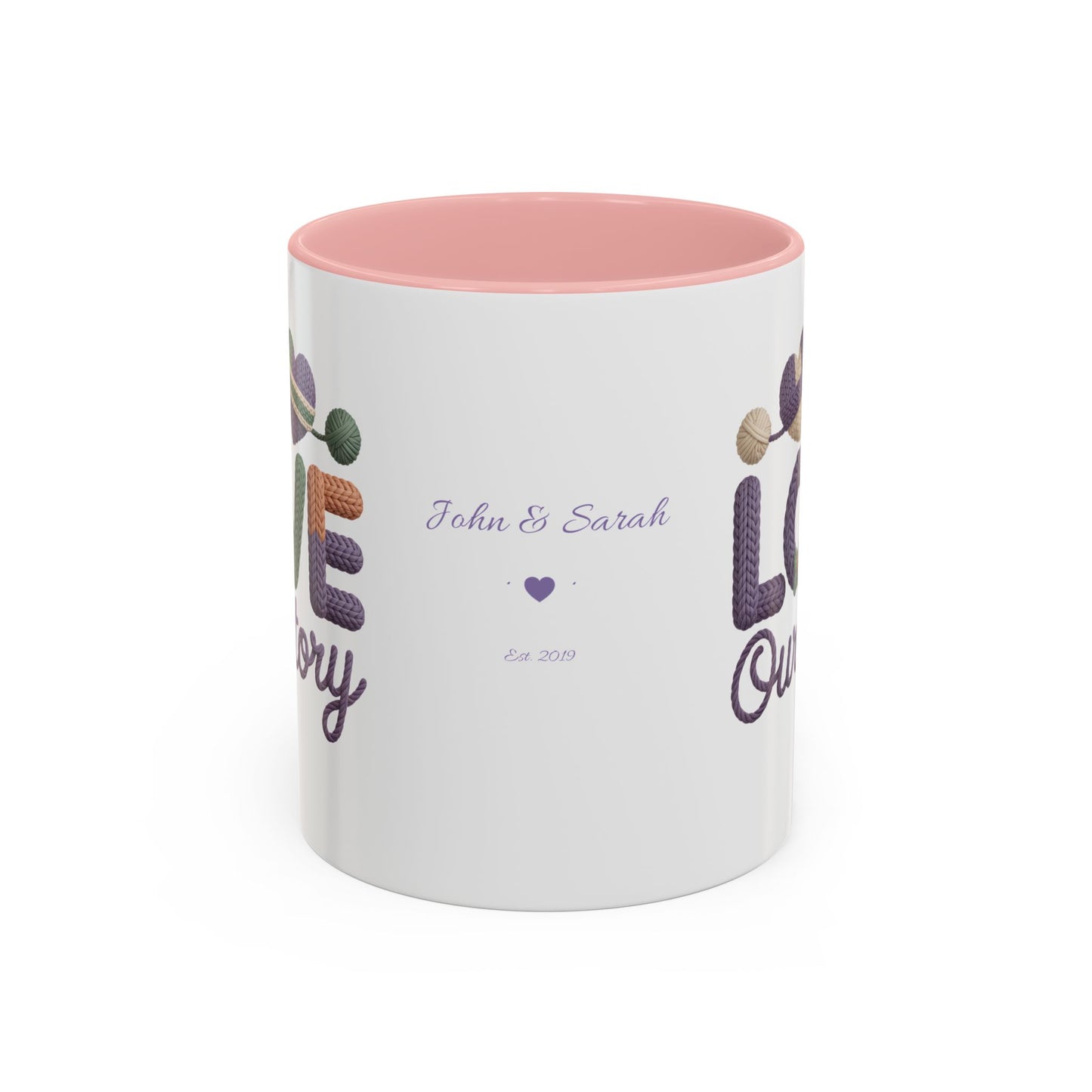 Our Story Personalized Mug — Custom Names & Established Date | Couple Gift (11oz / 15oz) - 14749