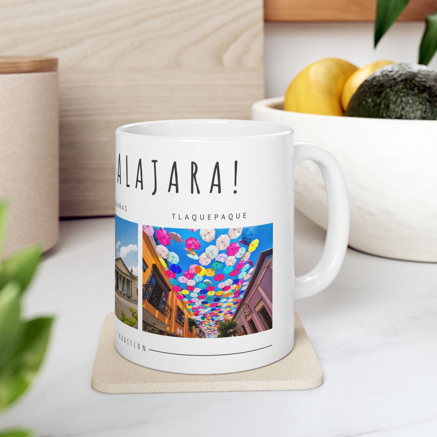 Hello Guadalajara Ceramic Mug - Culture, Tequila, Tradition - 12209