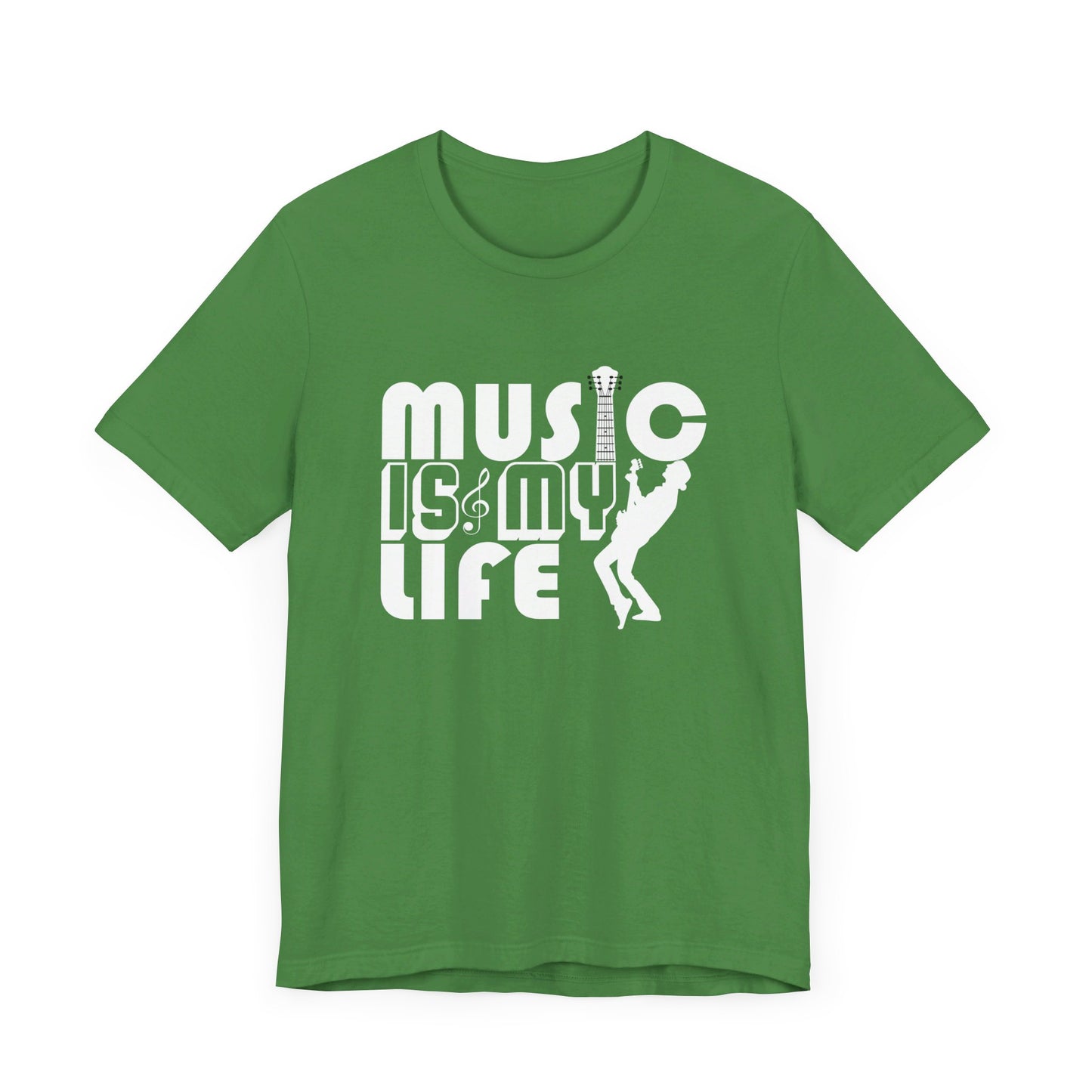 Music Is My Life - Unisex Jersey Short Sleeve Tee