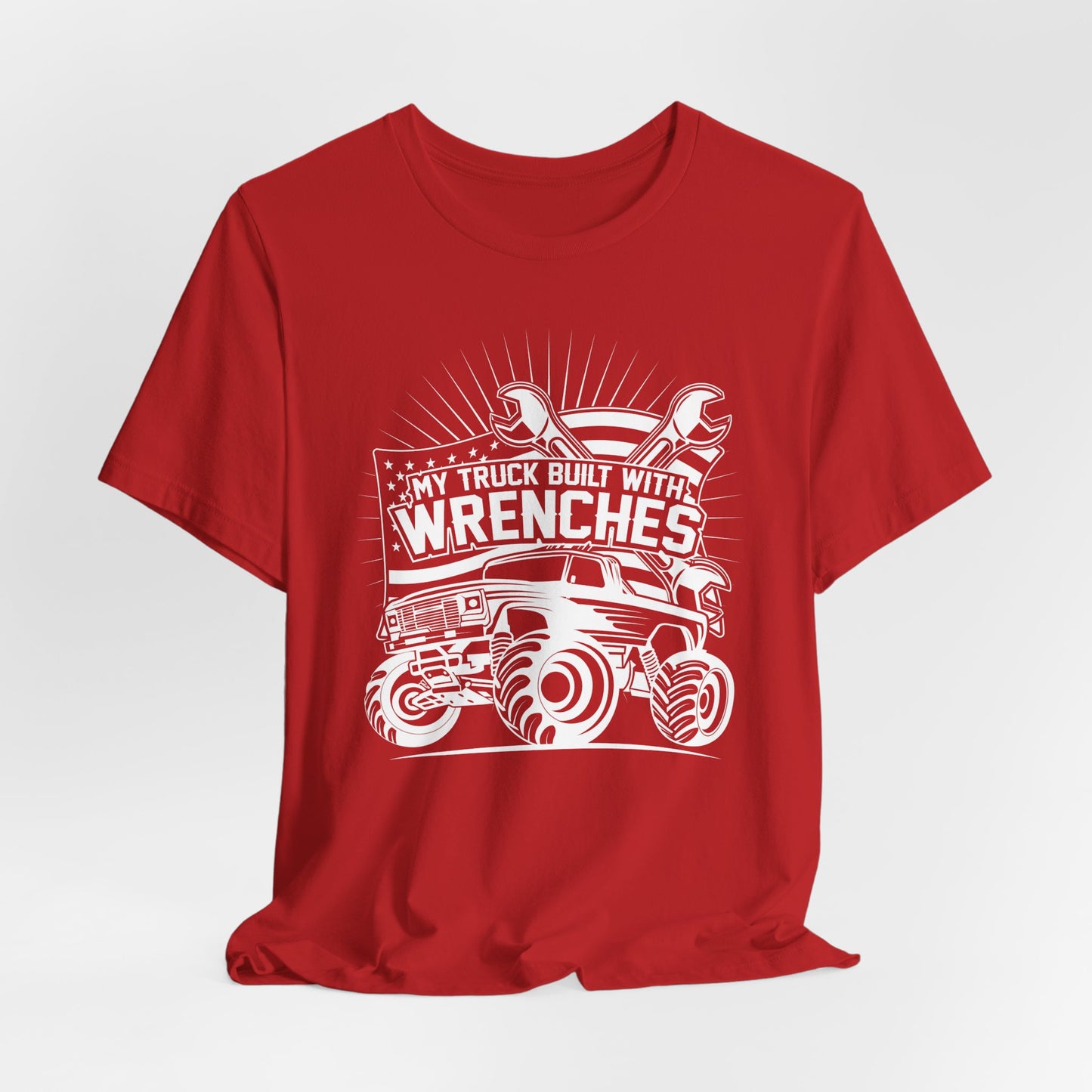 My Truck Built With Wrenches - Unisex Jersey Short Sleeve Tee - 12606