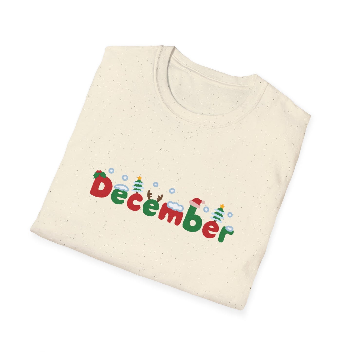 December - Unisex Softstyle T-Shirt - 10409