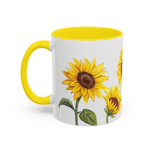 Sunflowers - Accent Coffee Mug (11, 15oz) - 11037