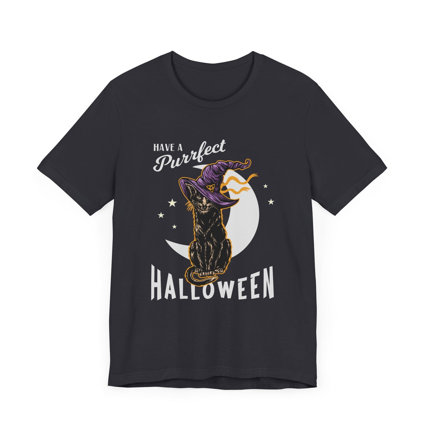 Have A Purfect Halloween - Unisex Jersey Short Sleeve Tee - 12921