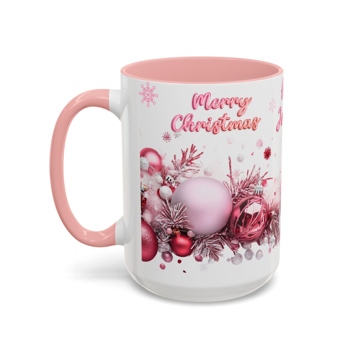 Holly Jolly - Accent Coffee Mug (11, 15oz)