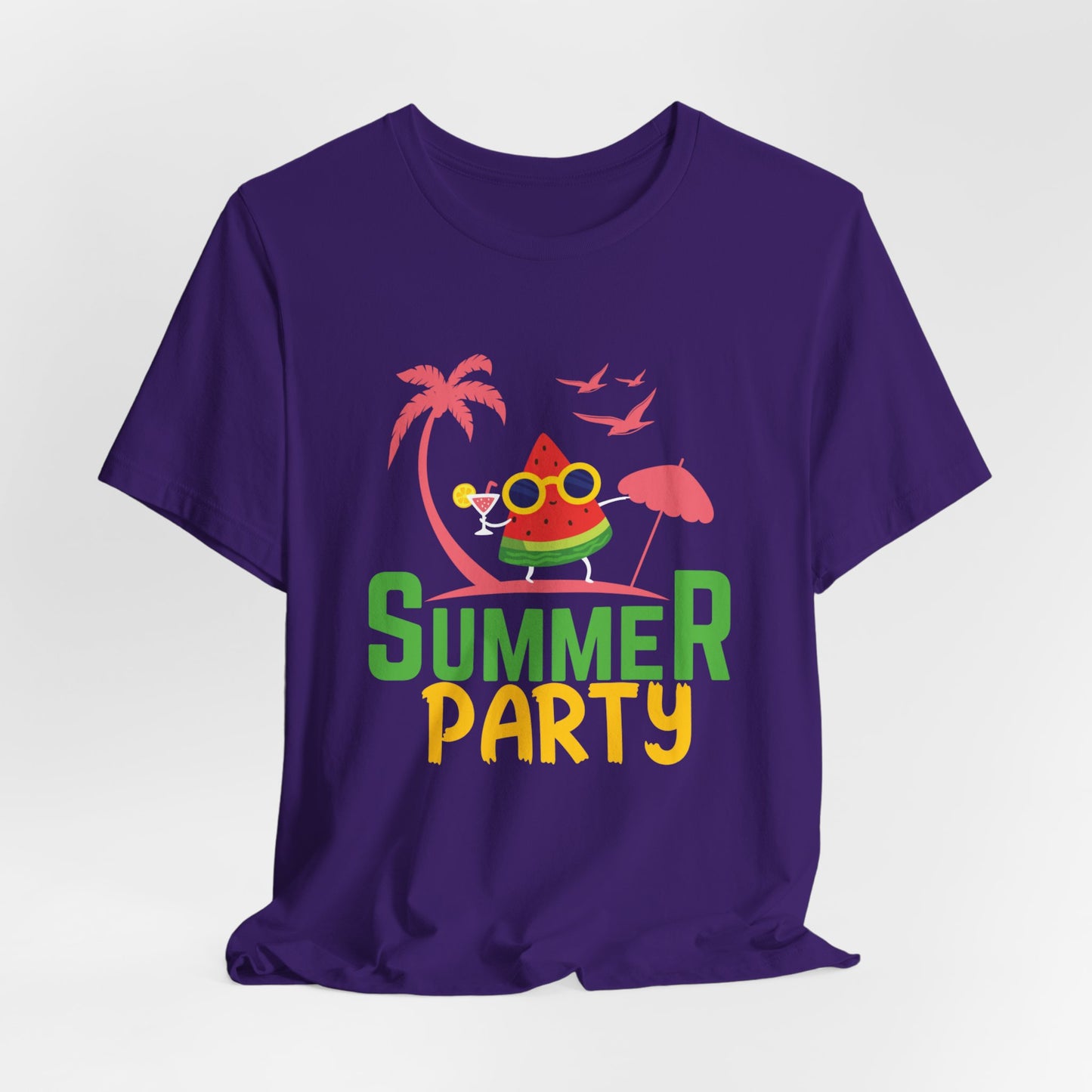 Summer Party - Unisex Jersey Short Sleeve Tee - 13093
